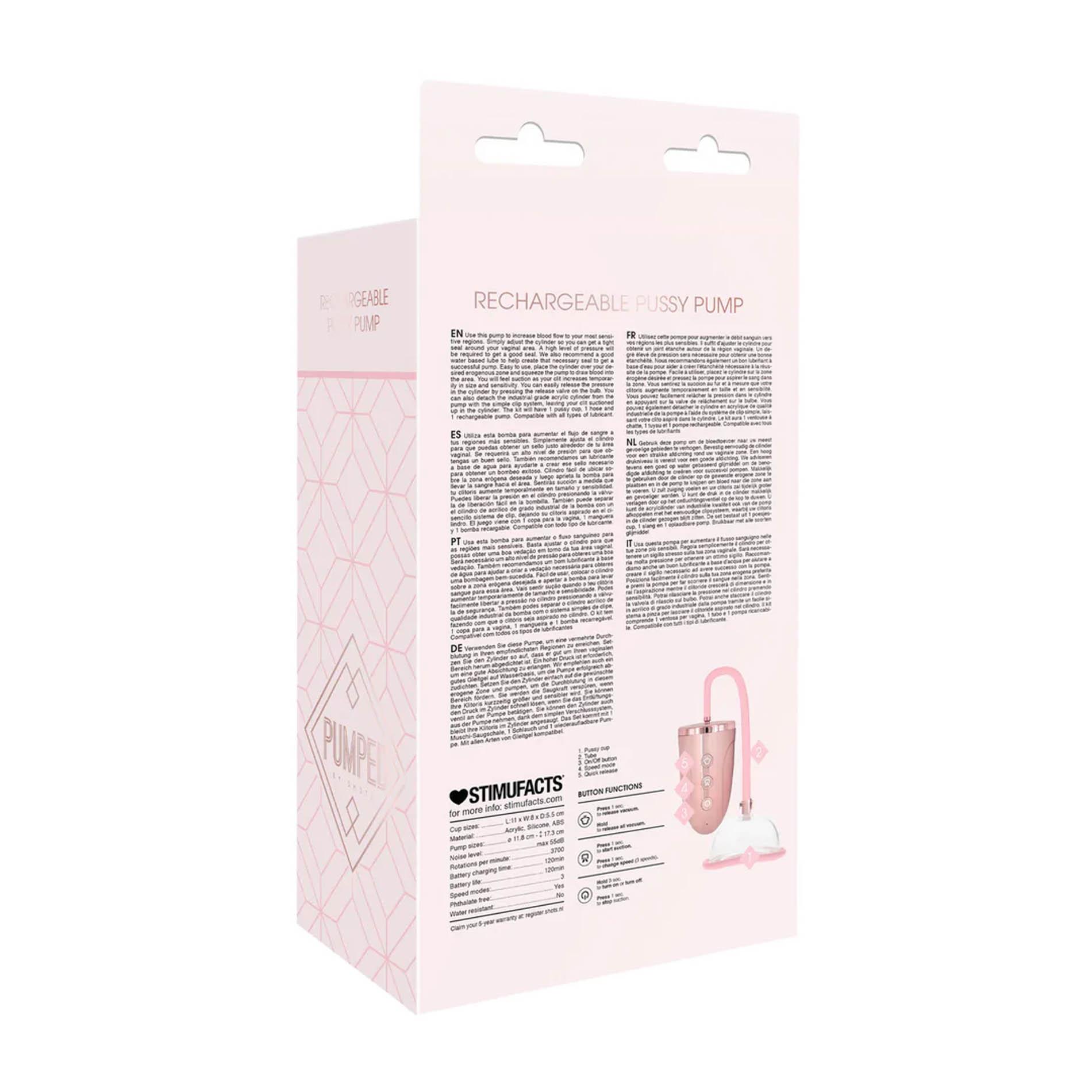 Rechargeable Pussy Pump