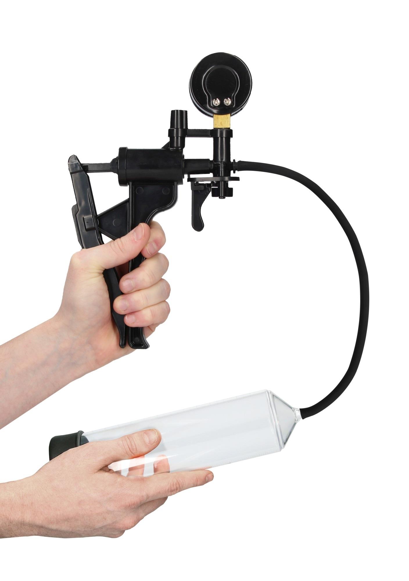 Elite Beginner Pump With Psi Gauge - Transparent