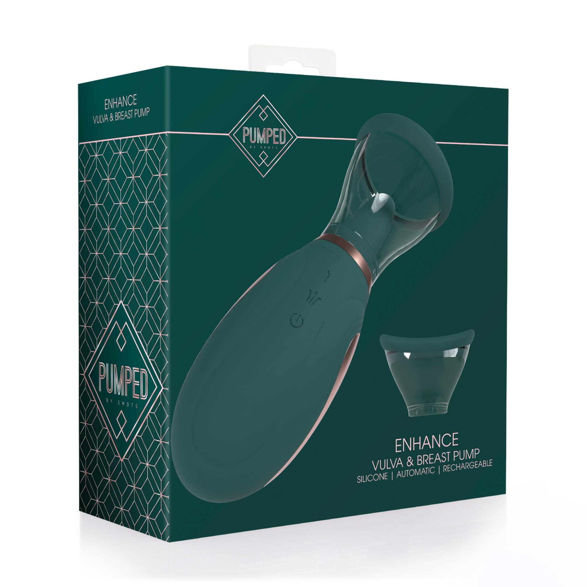 Enhance - Automatic - 13-Speed - Silicone - Rechargeable Vulva