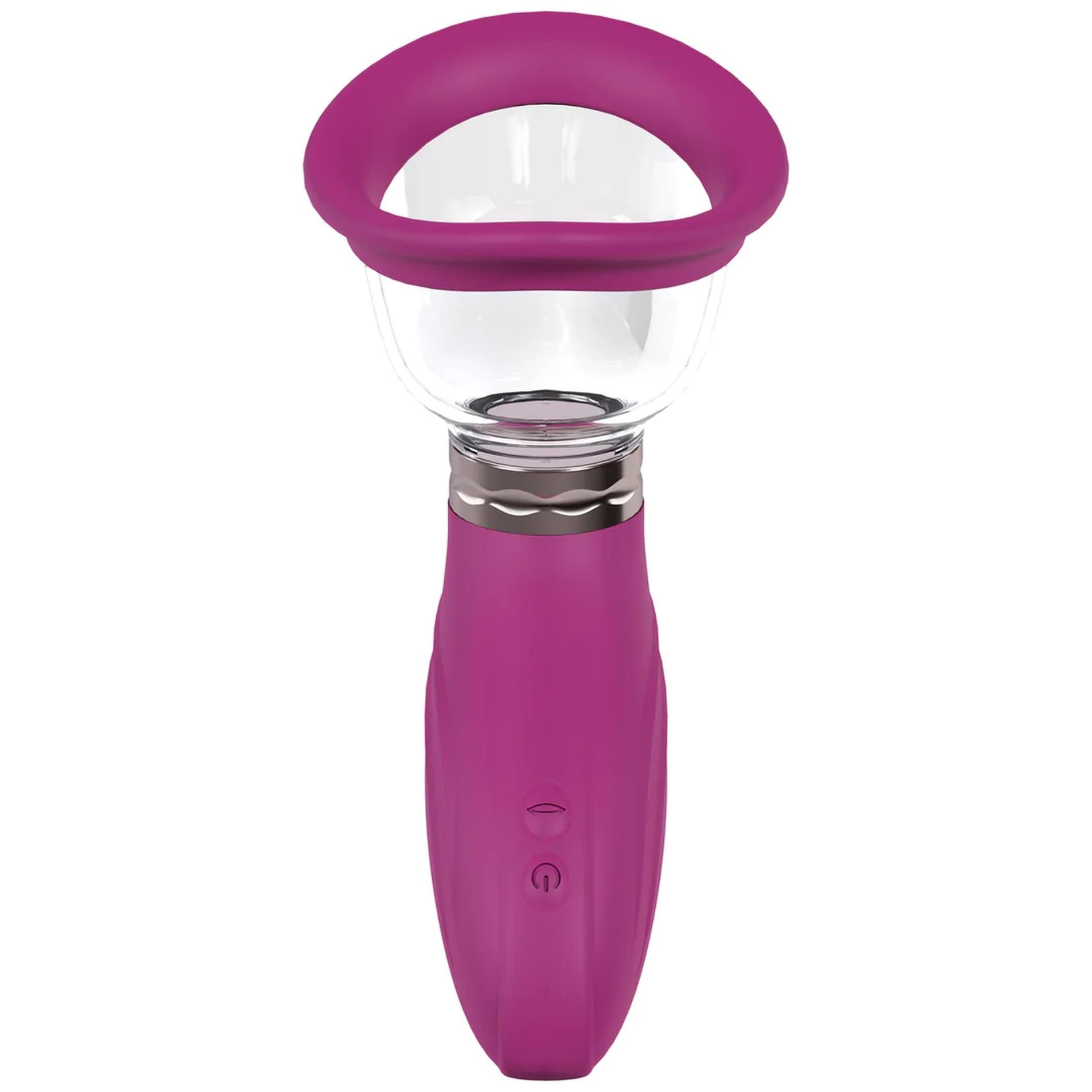 Delightful - Rechargeable Vulva And Breast Pump - Pink
