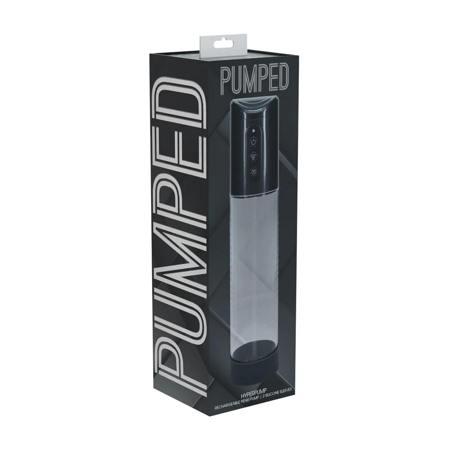 Hyperpump - Rechargeable Penis Pump - Gun Metal