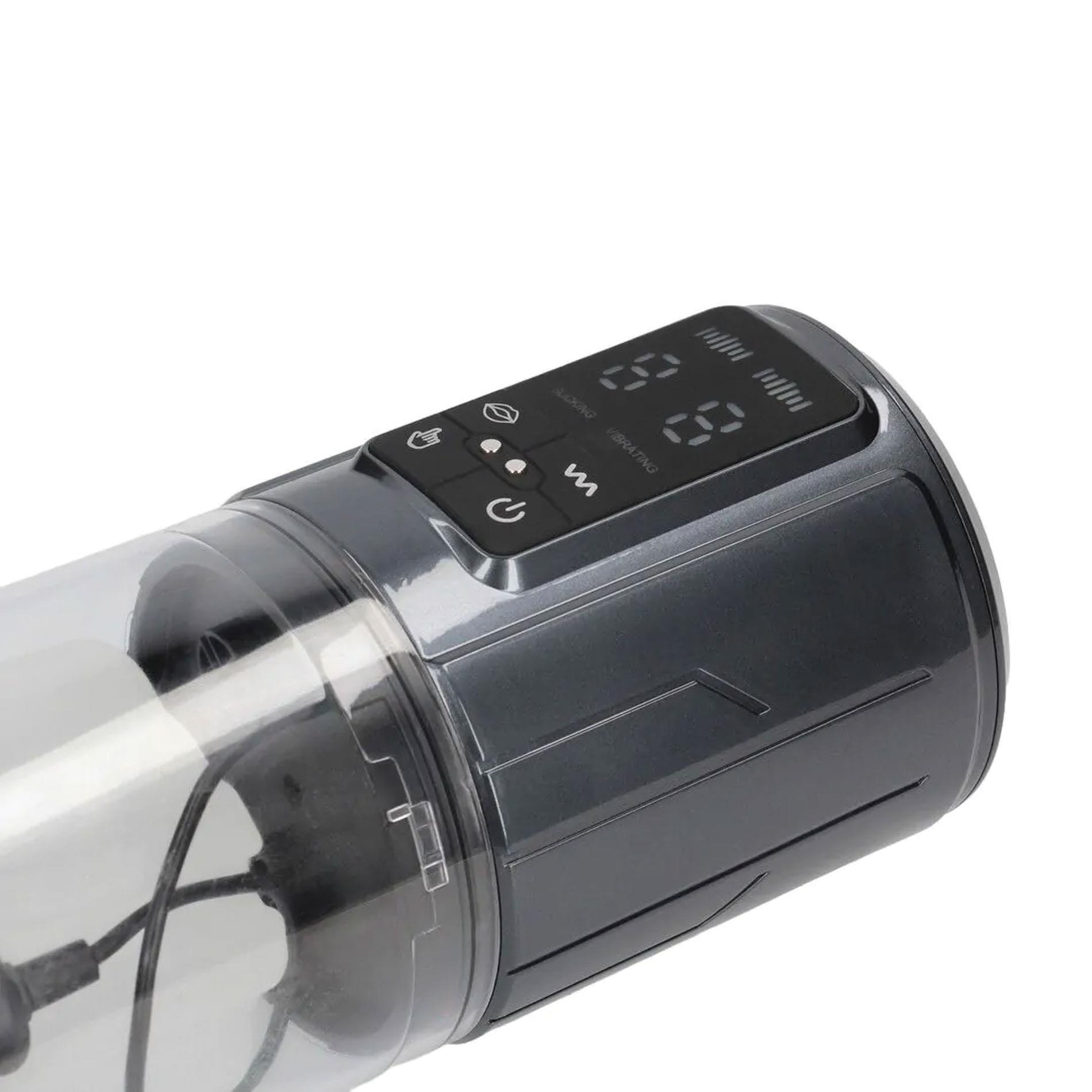Ultralift - Automatic Waterproof Masturbator Pump - Gun Metal
