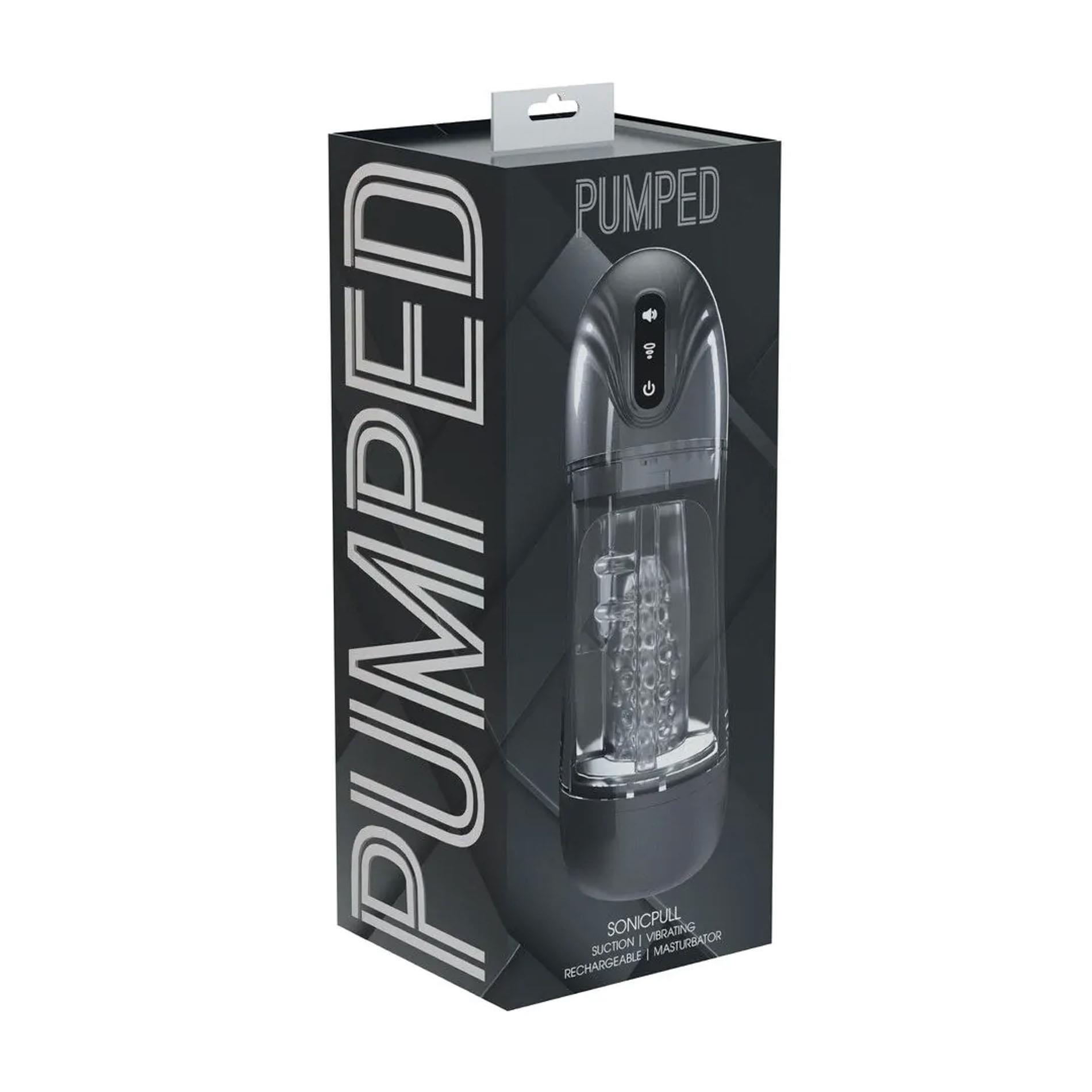 Sonicpull - Suction And Vibration Masturbator Pump - Multimedia Enhanced