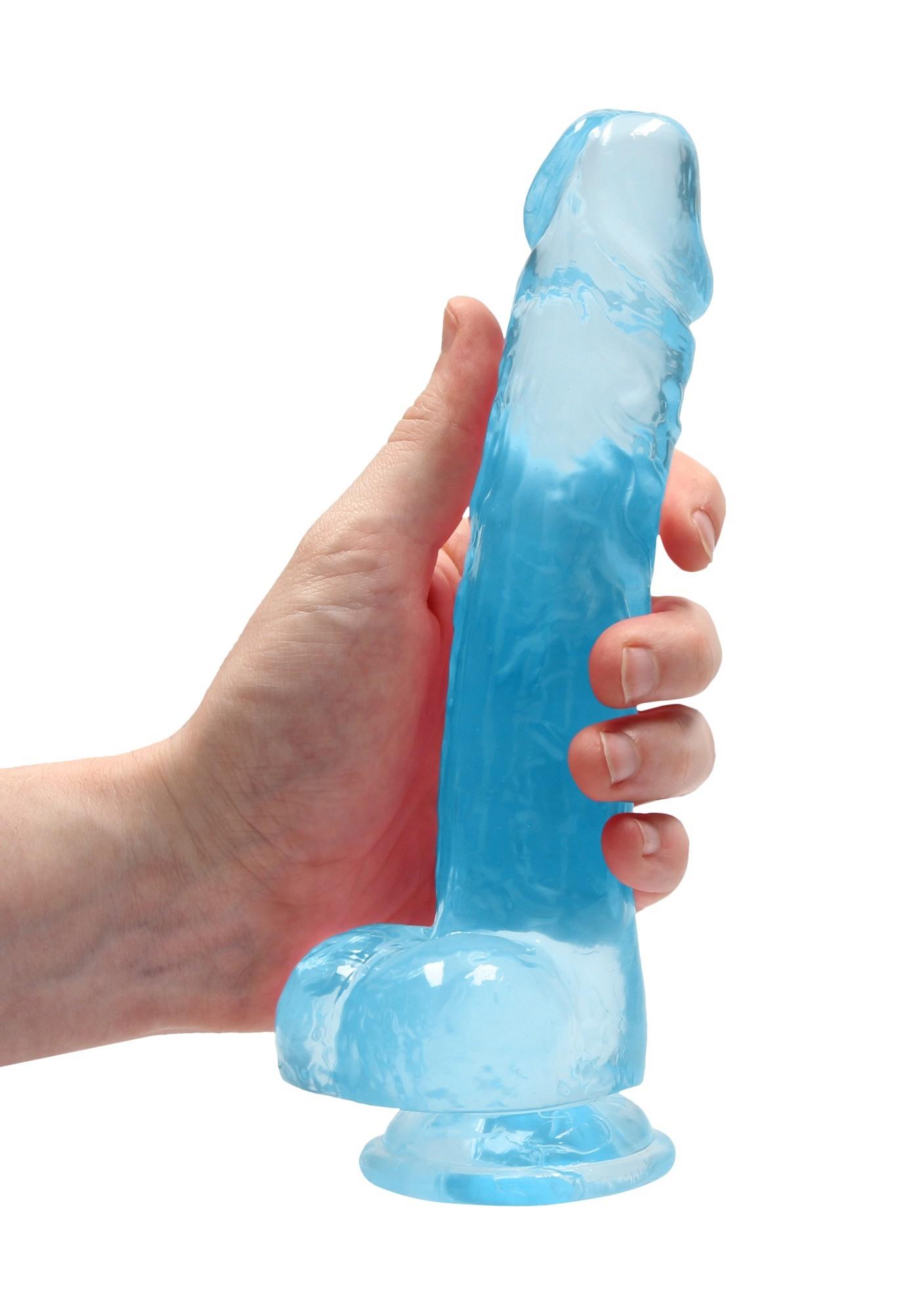 Realistic Dildo With Balls - 8""""/ 21 Cm