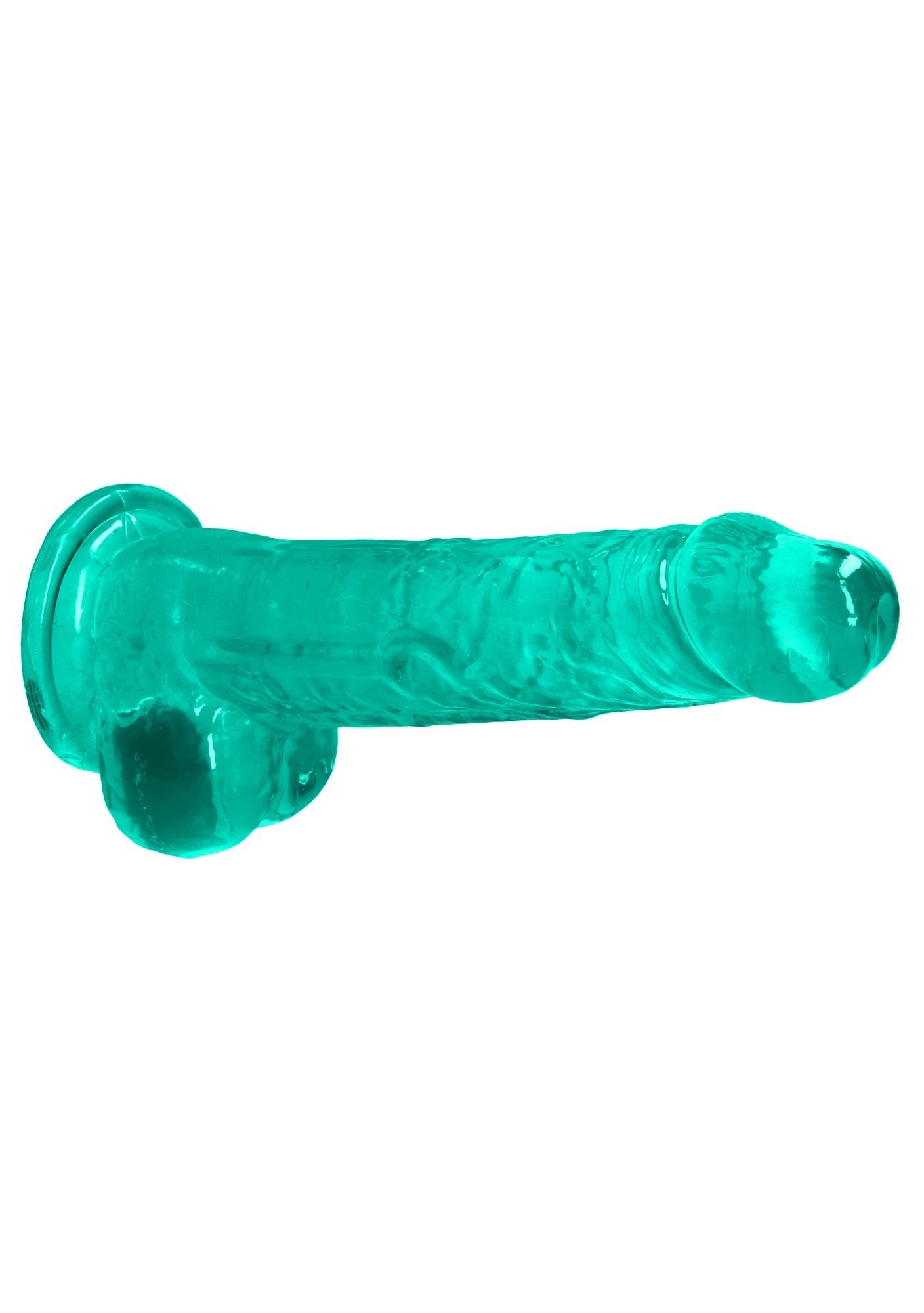 Realistic Dildo With Balls - 8""""/ 21 Cm