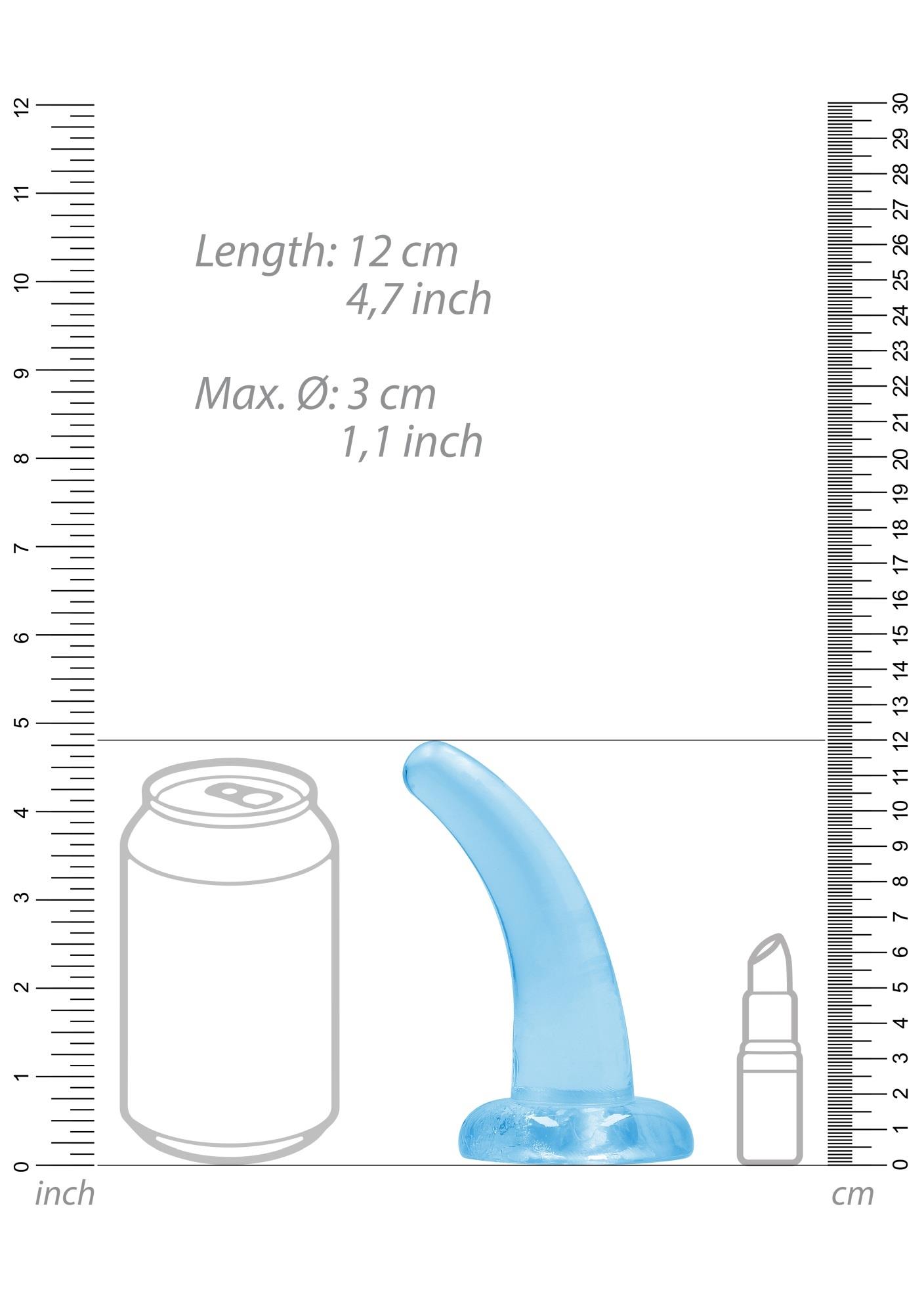 Non Realistic Dildo With Suction Cup - 4,5""""/ 11,5 Cm