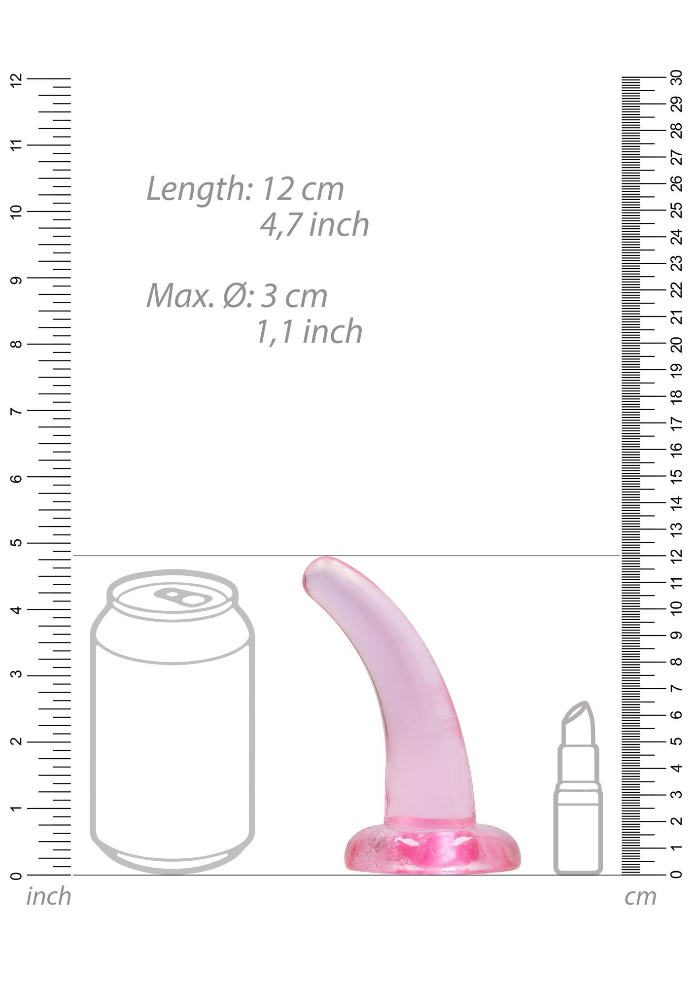 Non Realistic Dildo With Suction Cup - 4,5""""/ 11,5 Cm