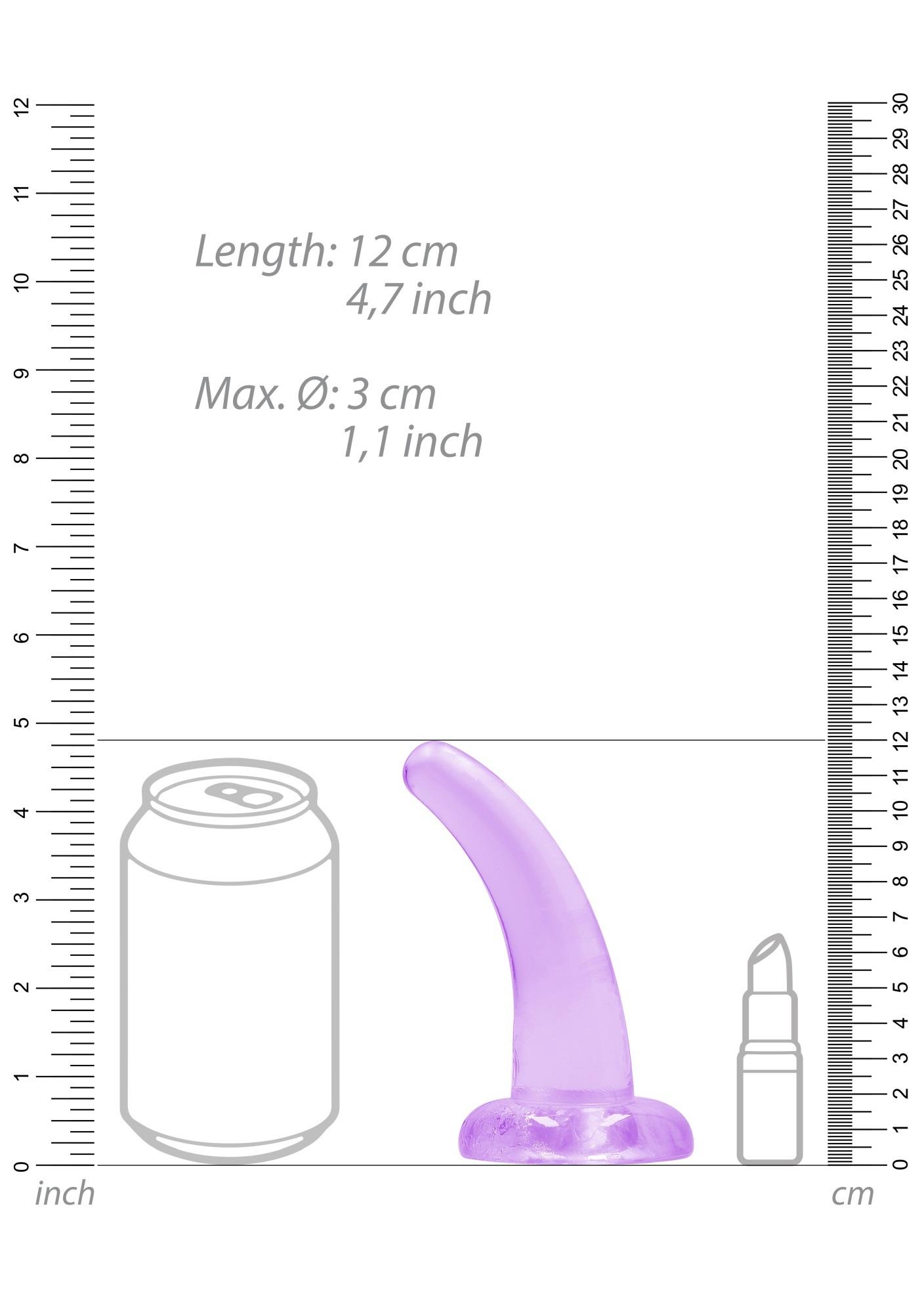 Non Realistic Dildo With Suction Cup - 4,5""""/ 11,5 Cm