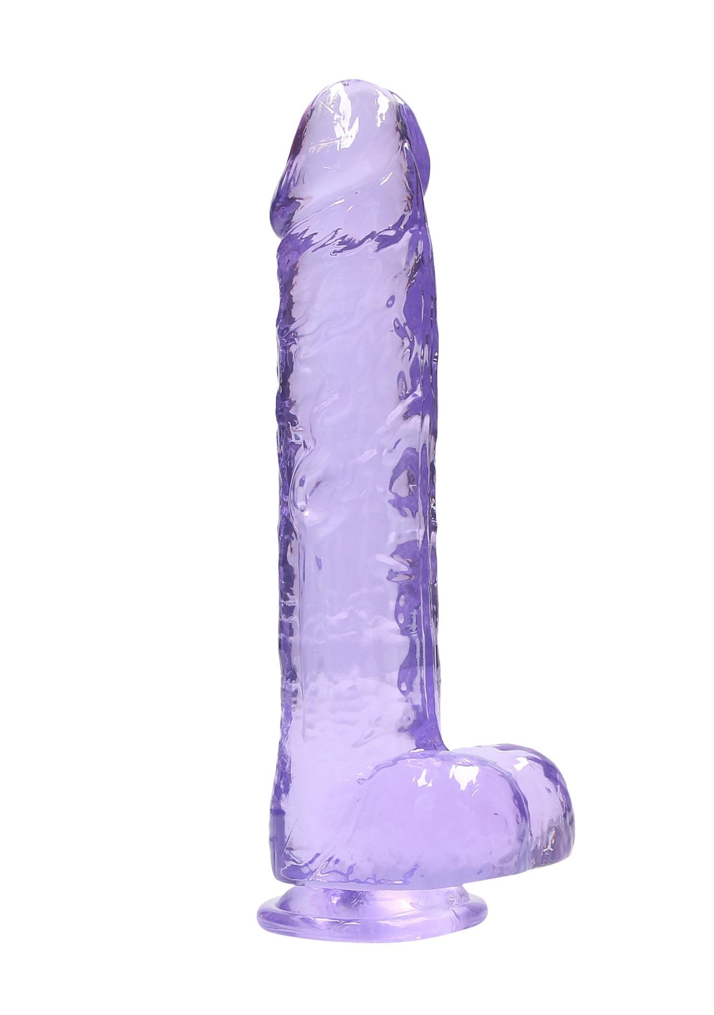 Realistic Dildo With Balls - 10""""/ 25,4 Cm