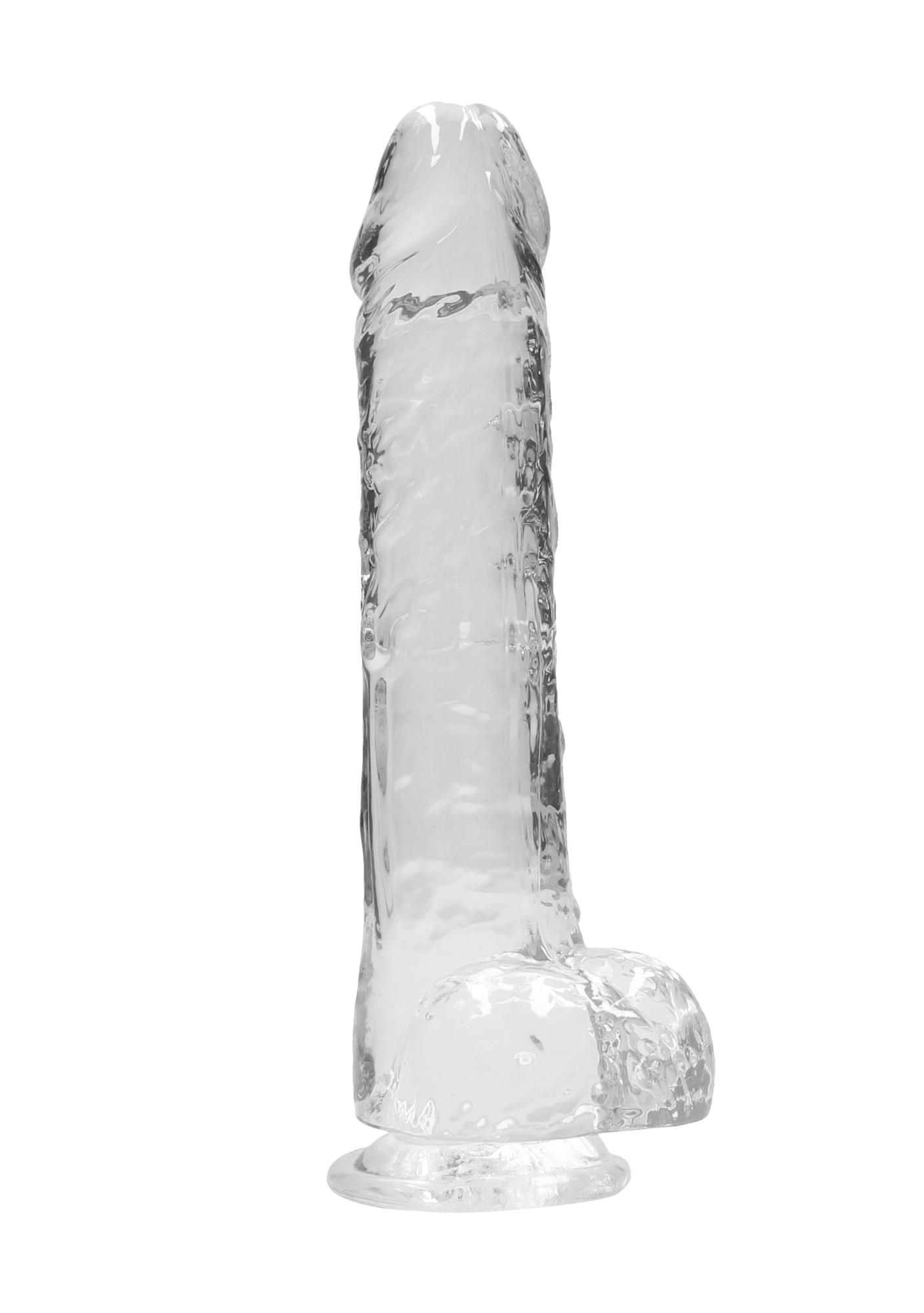 Realistic Dildo With Balls - 10""""/ 25,4 Cm