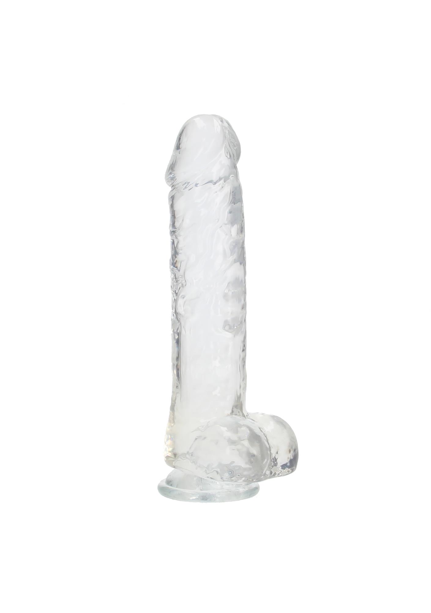 Realistic Dildo With Balls - 10""""/ 25,4 Cm