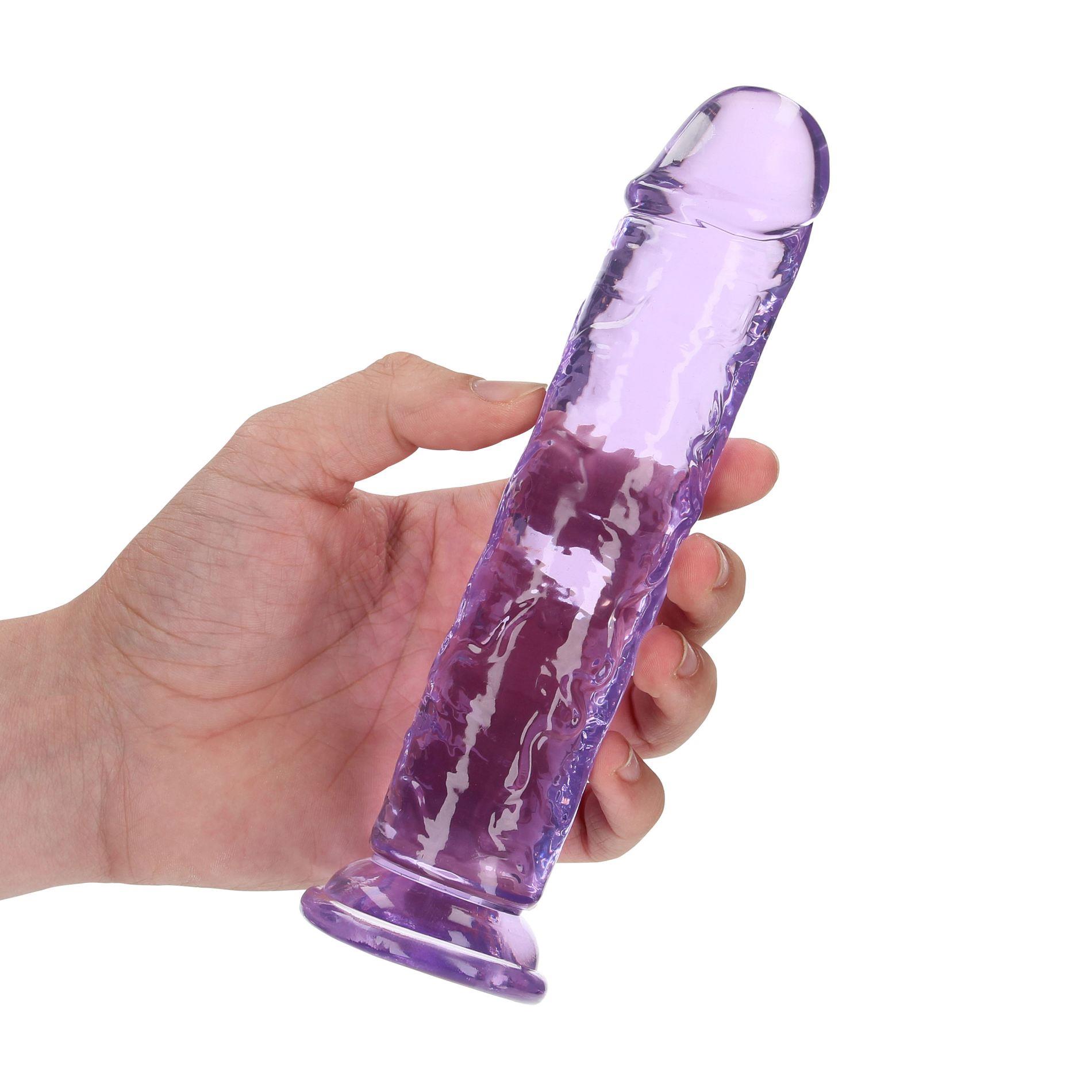 Straight Realistic Dildo With Suction Cup - 7'' / 18