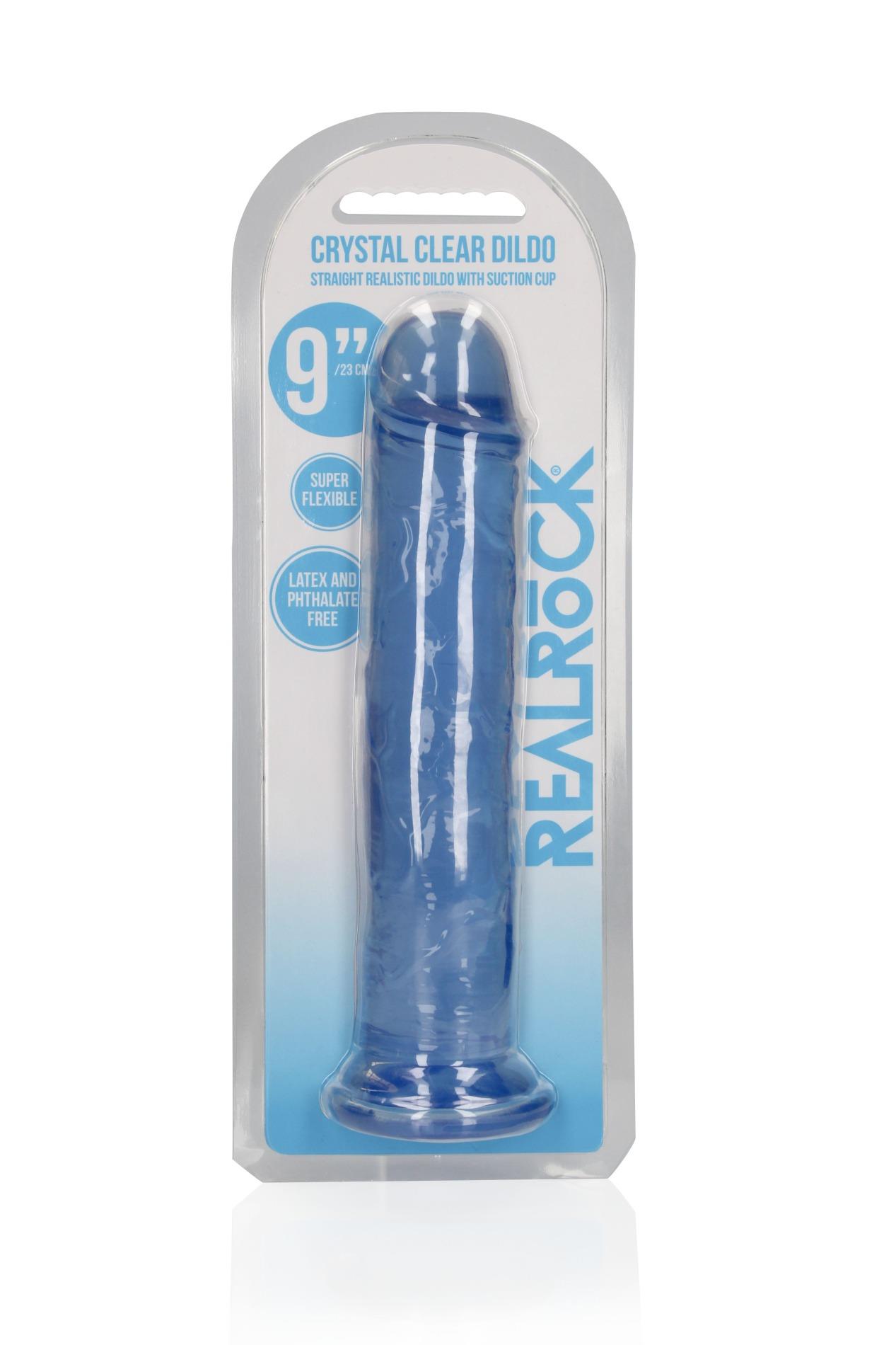 Straight Realistic Dildo With Suction Cup - 9'' / 23