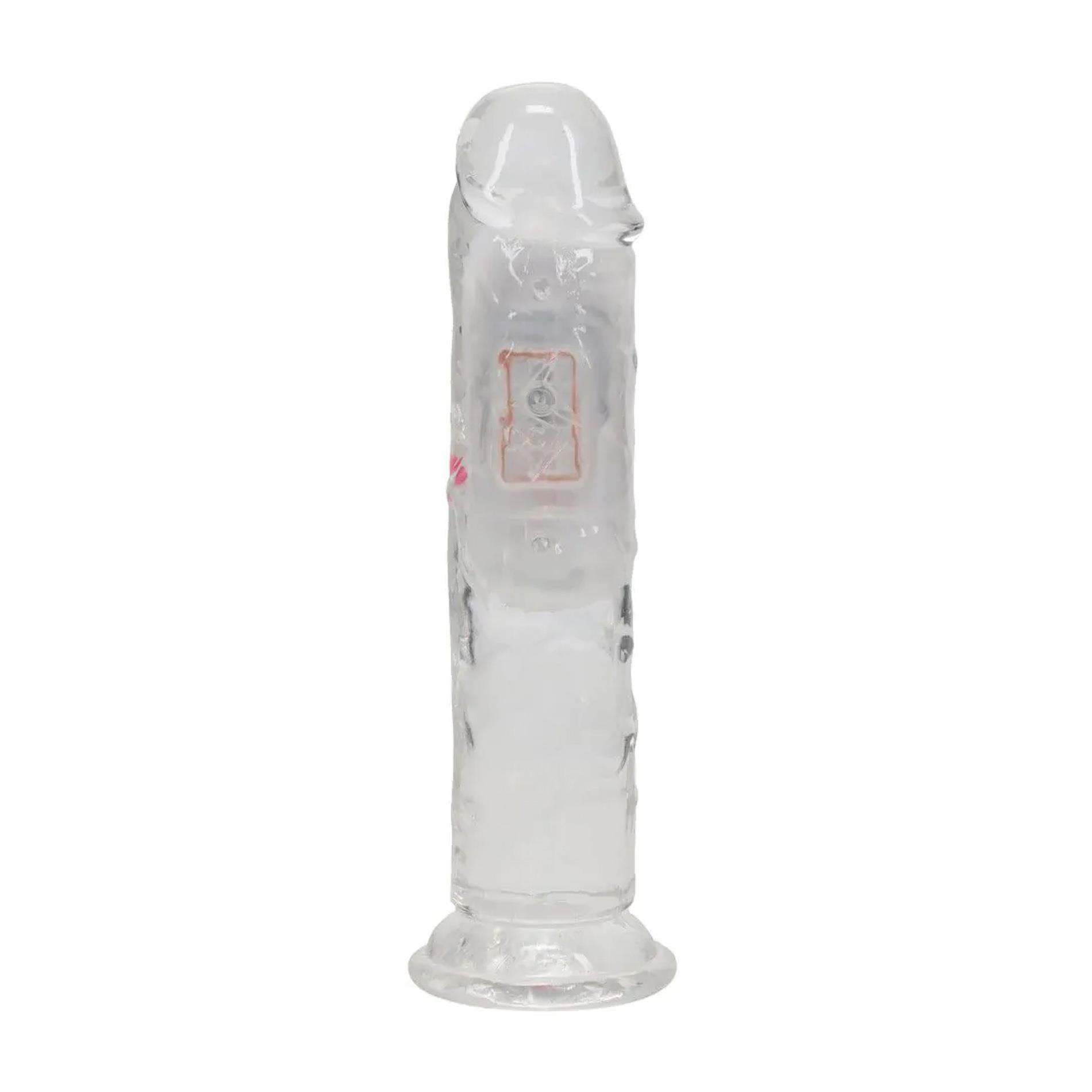 Led Vibrating Straight Cock - 15 Cm - Transparent