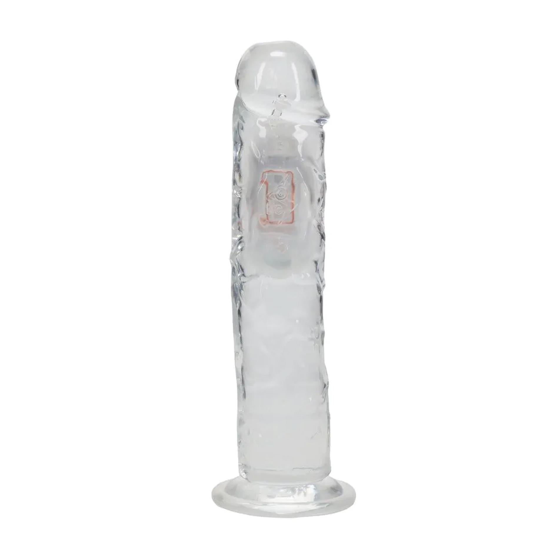 Led Vibrating Straight Cock - 20 Cm - Transparent