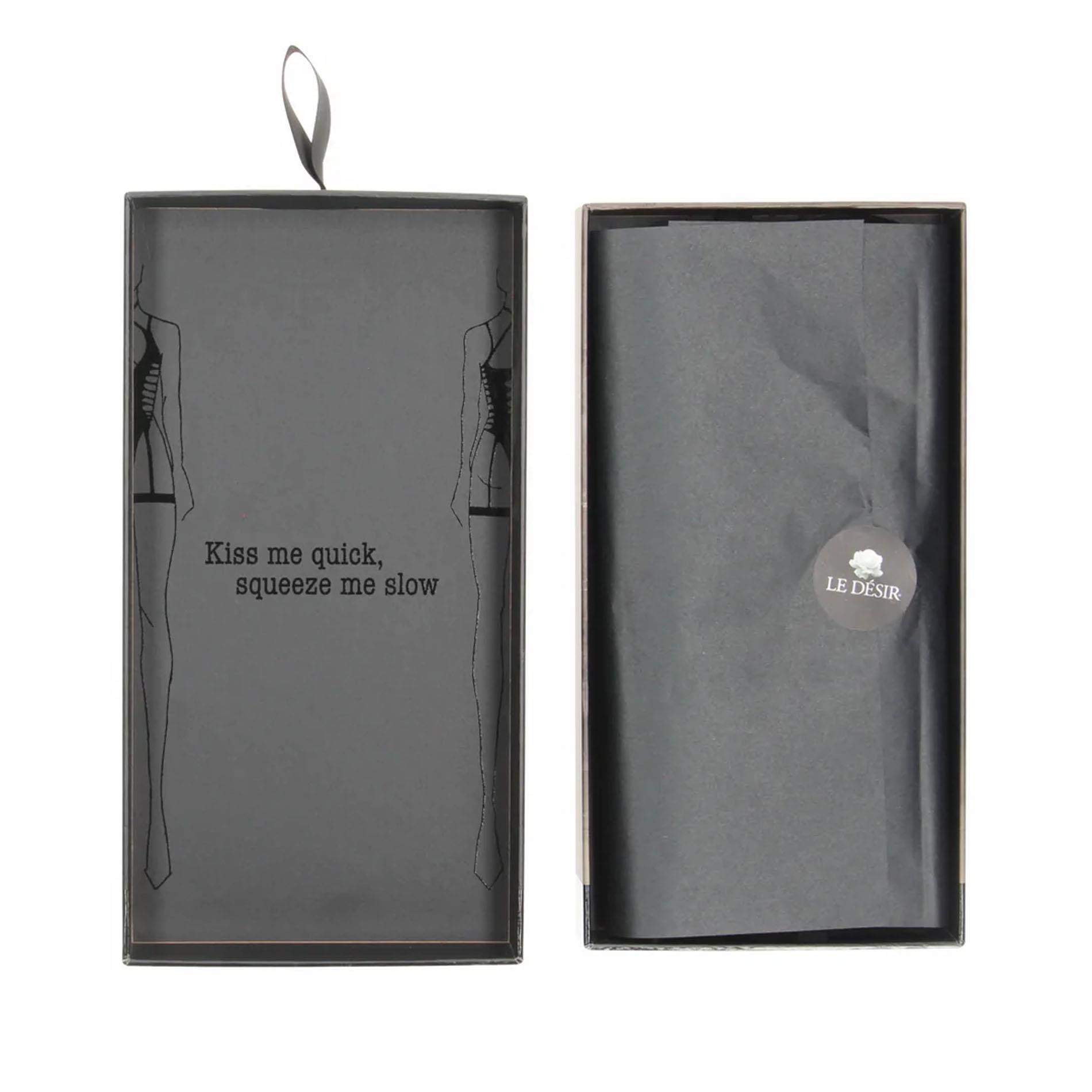 Metis Xvi - Body With Garters And Crossed Neckline - Plus Size