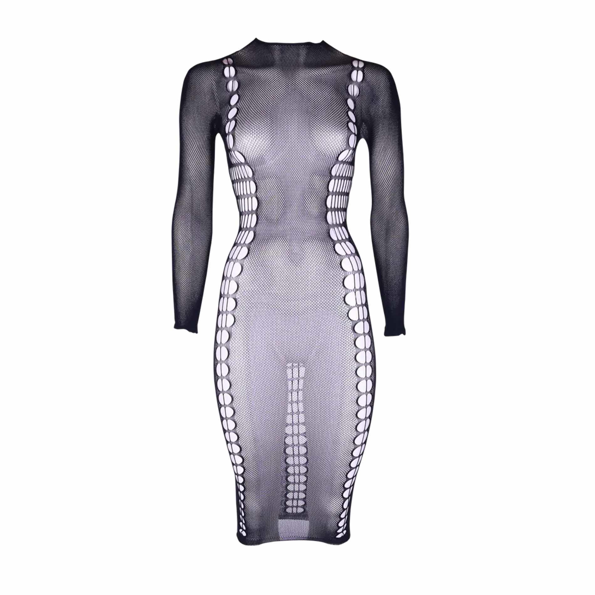 Carme Xi - Dress With Turtleneck - One Size