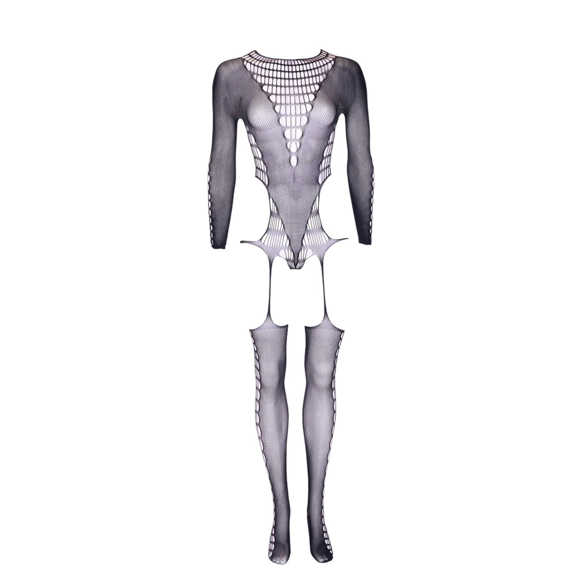 Kalyke Xxiii - Bodystocking With Turtleneck - One Size