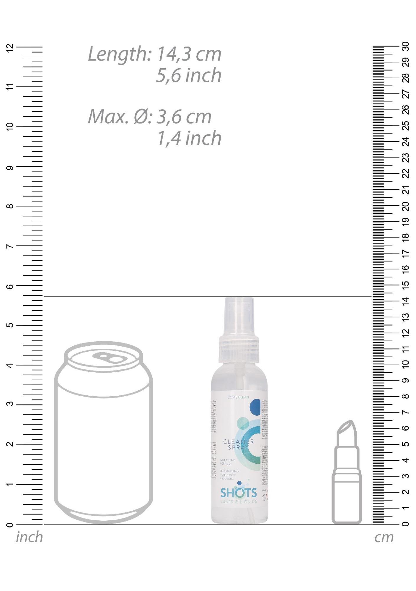 Shots - Cleaner Spray - 100 Ml