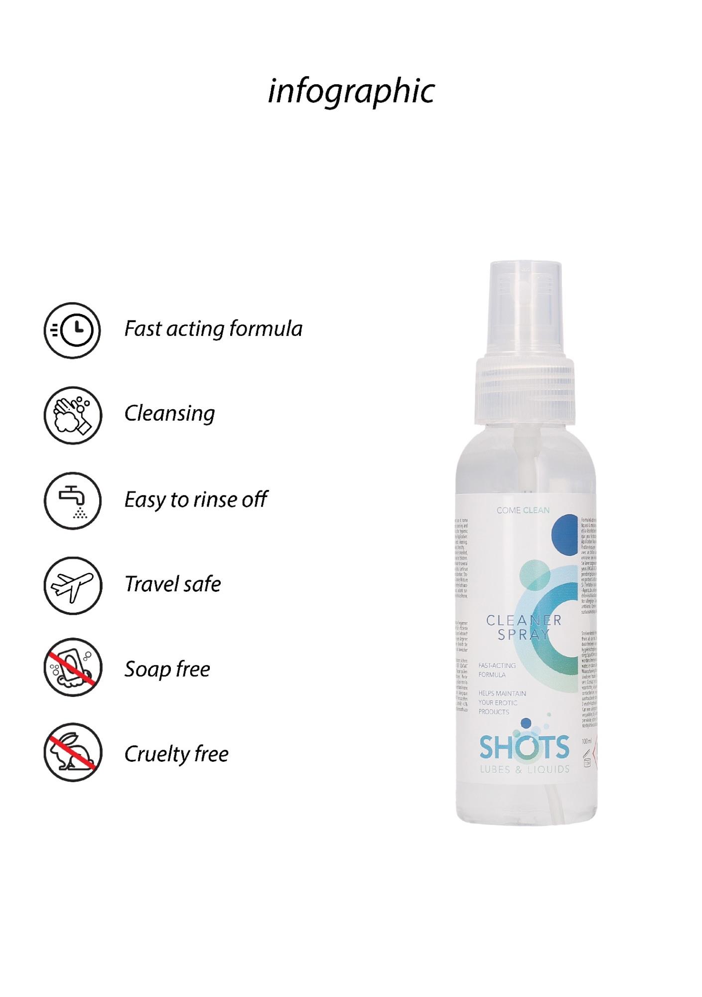 Shots - Cleaner Spray - 100 Ml