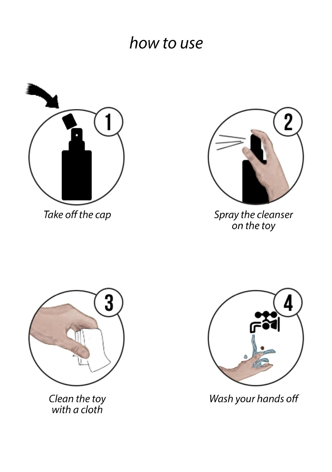 Shots - Cleaner Spray - 100 Ml