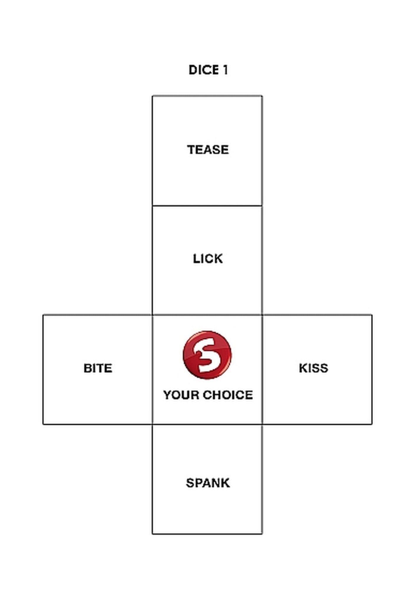 Kości-Love Dice Rosé Gold