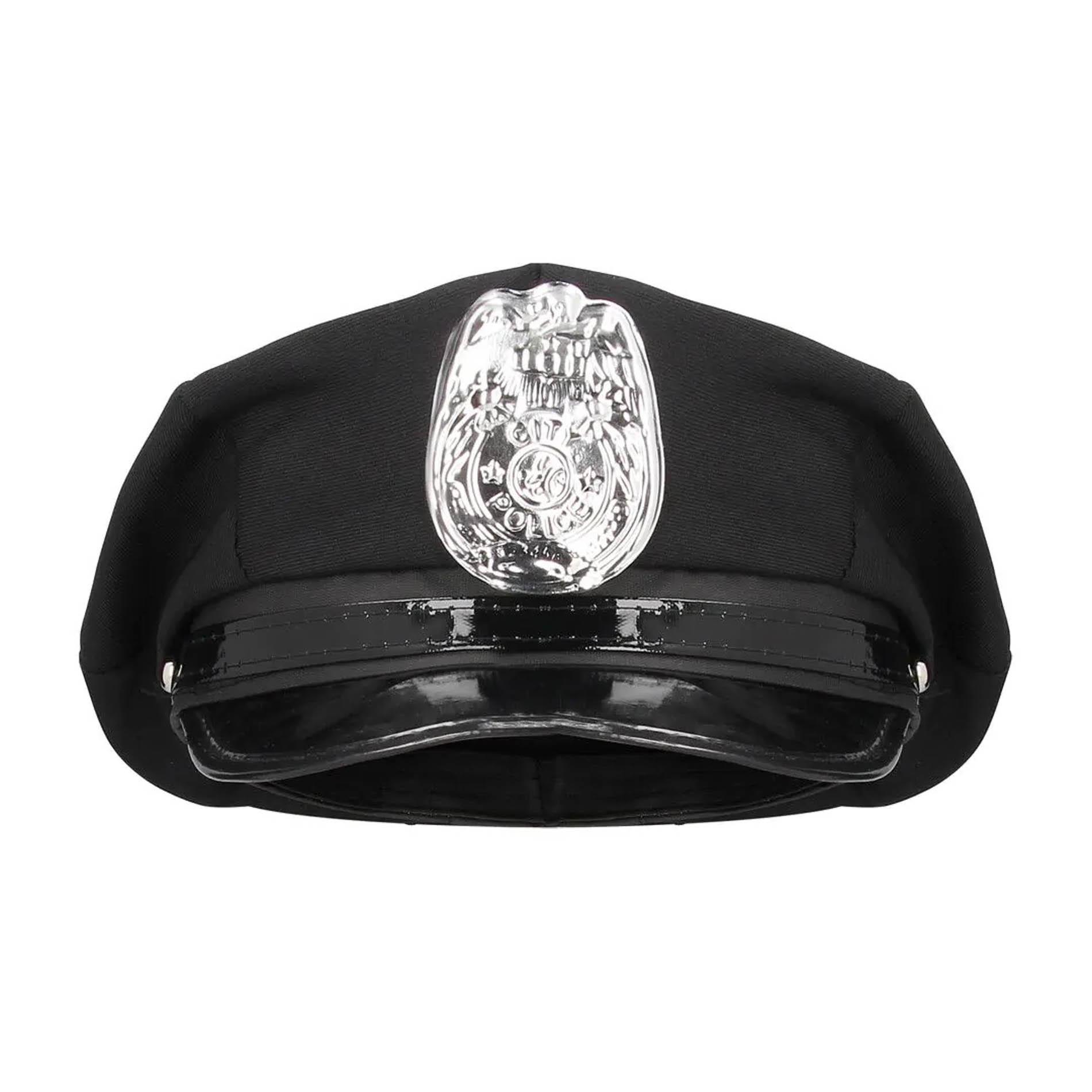 Police Costume - S/M - Black