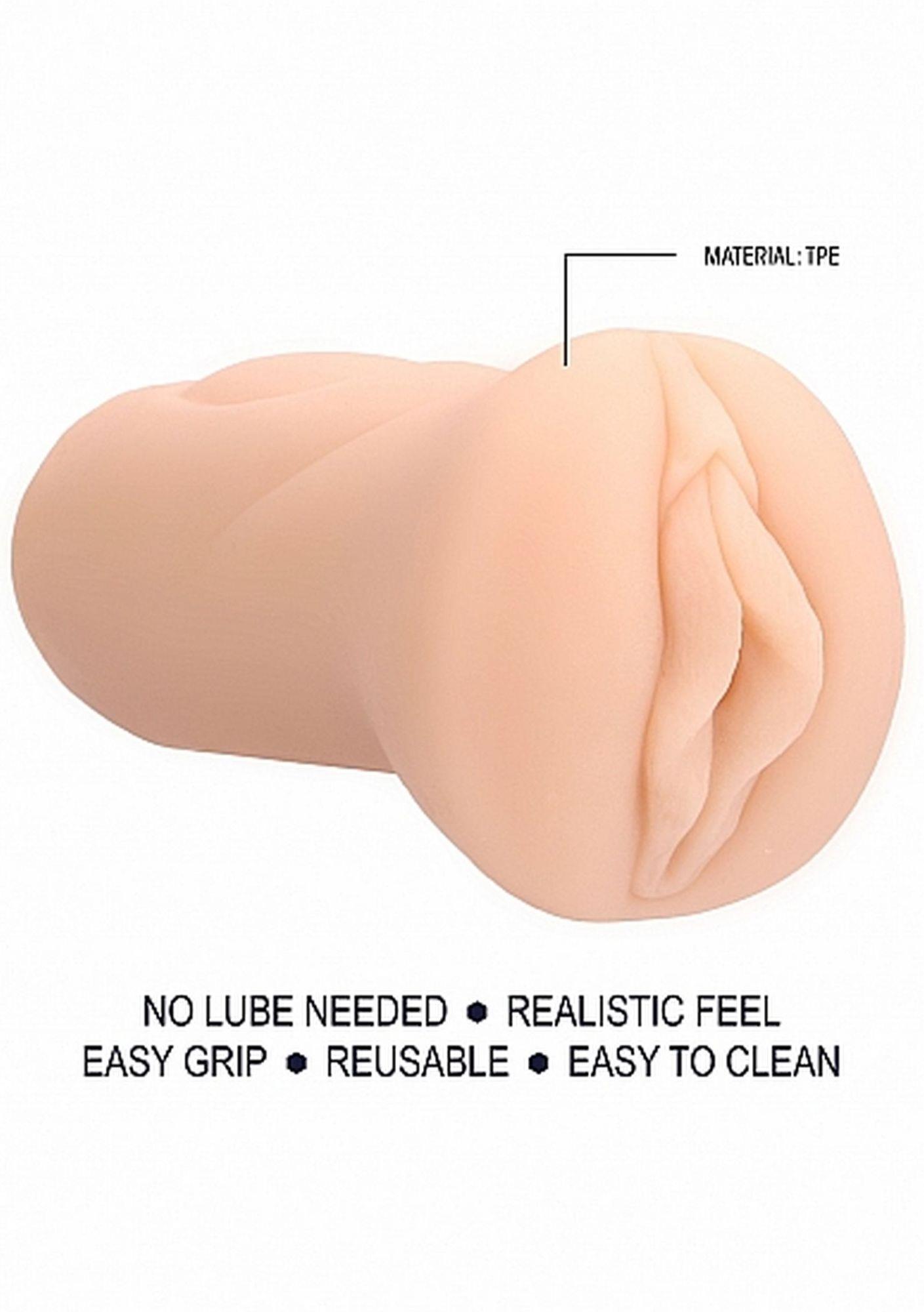 Self Lubrication Masturbator Vaginal - Flesh