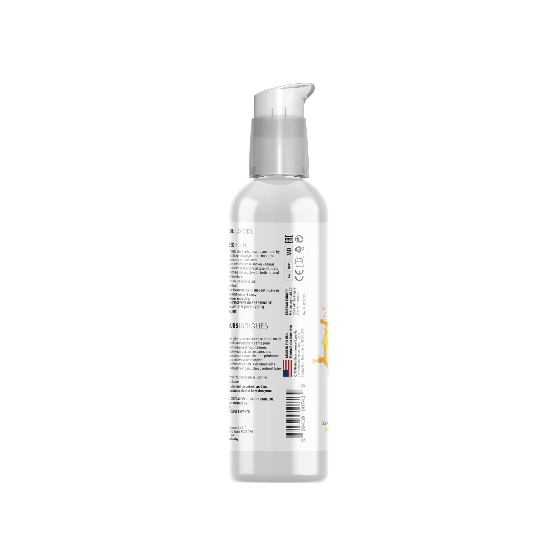 4 In 1 Lubricant With Mango Flavor - 4 Fl Oz / 118 Ml