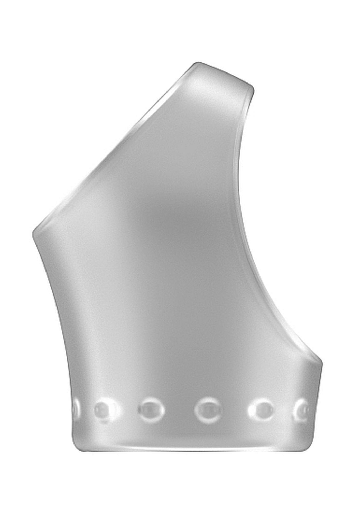 No.45 - Cockring With Ball Strap - Translucent