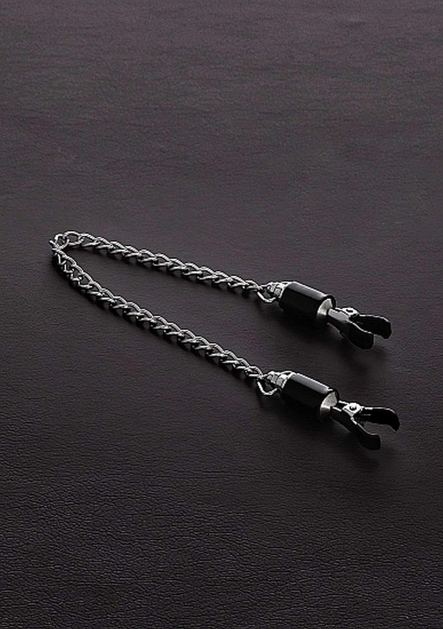 Barrel Tit Clamps With Chain (Pair)