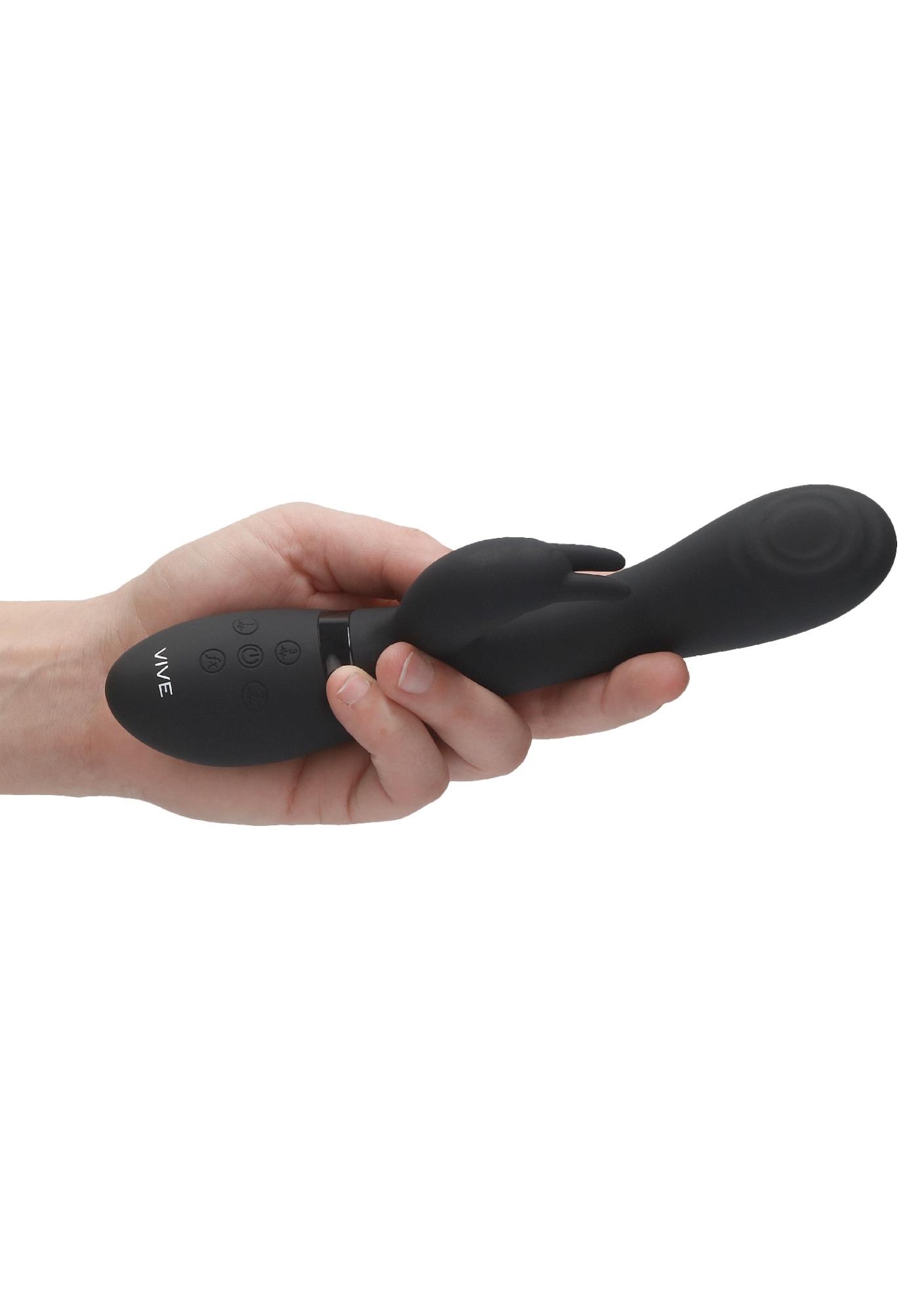 Cato - Pulse G-Spot Rabbit - Black