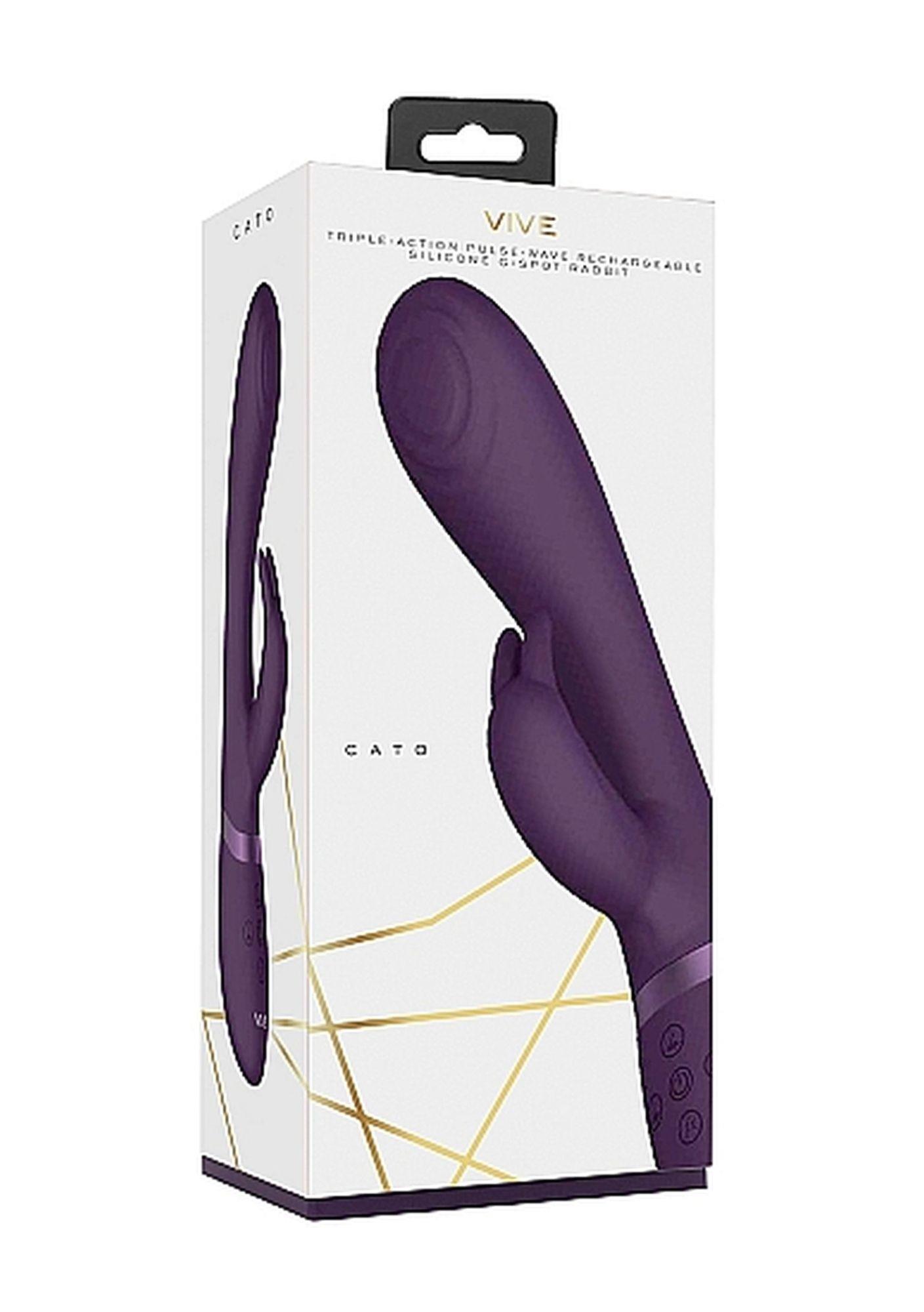 Cato - Pulse G-Spot Rabbit - Purple