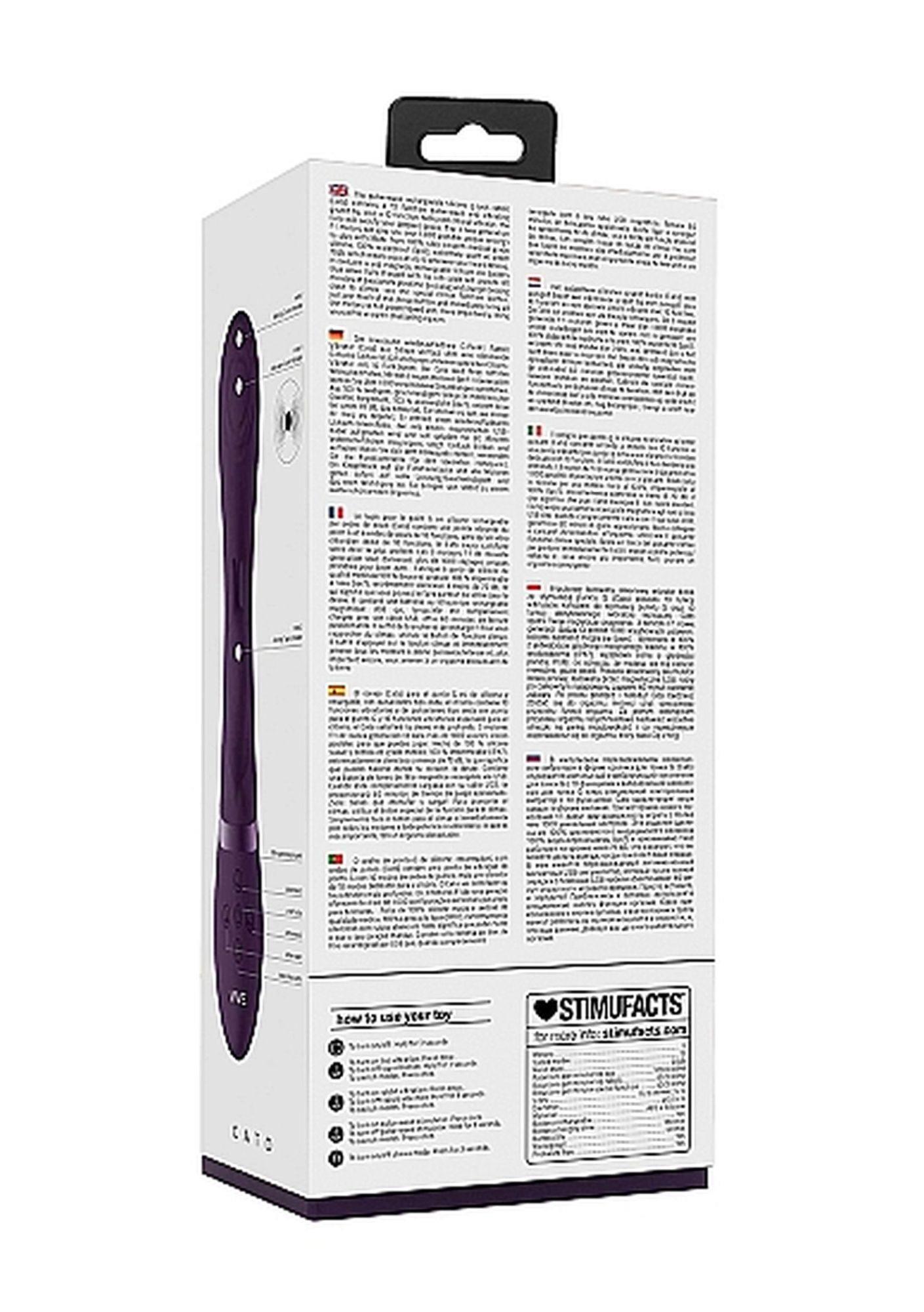 Cato - Pulse G-Spot Rabbit - Purple