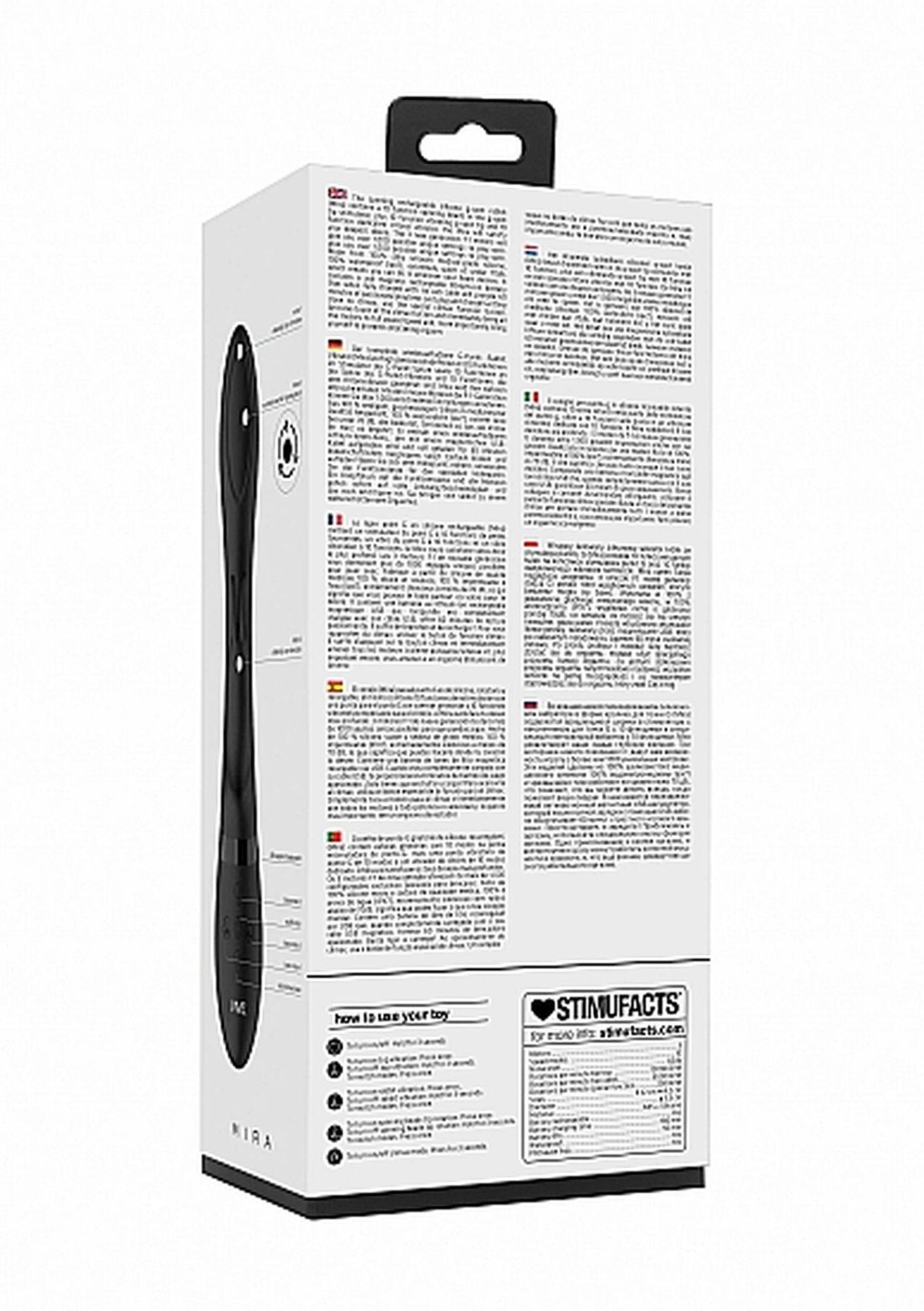 Wibrator Mira - Spinning G-Spot Rabbit - Black