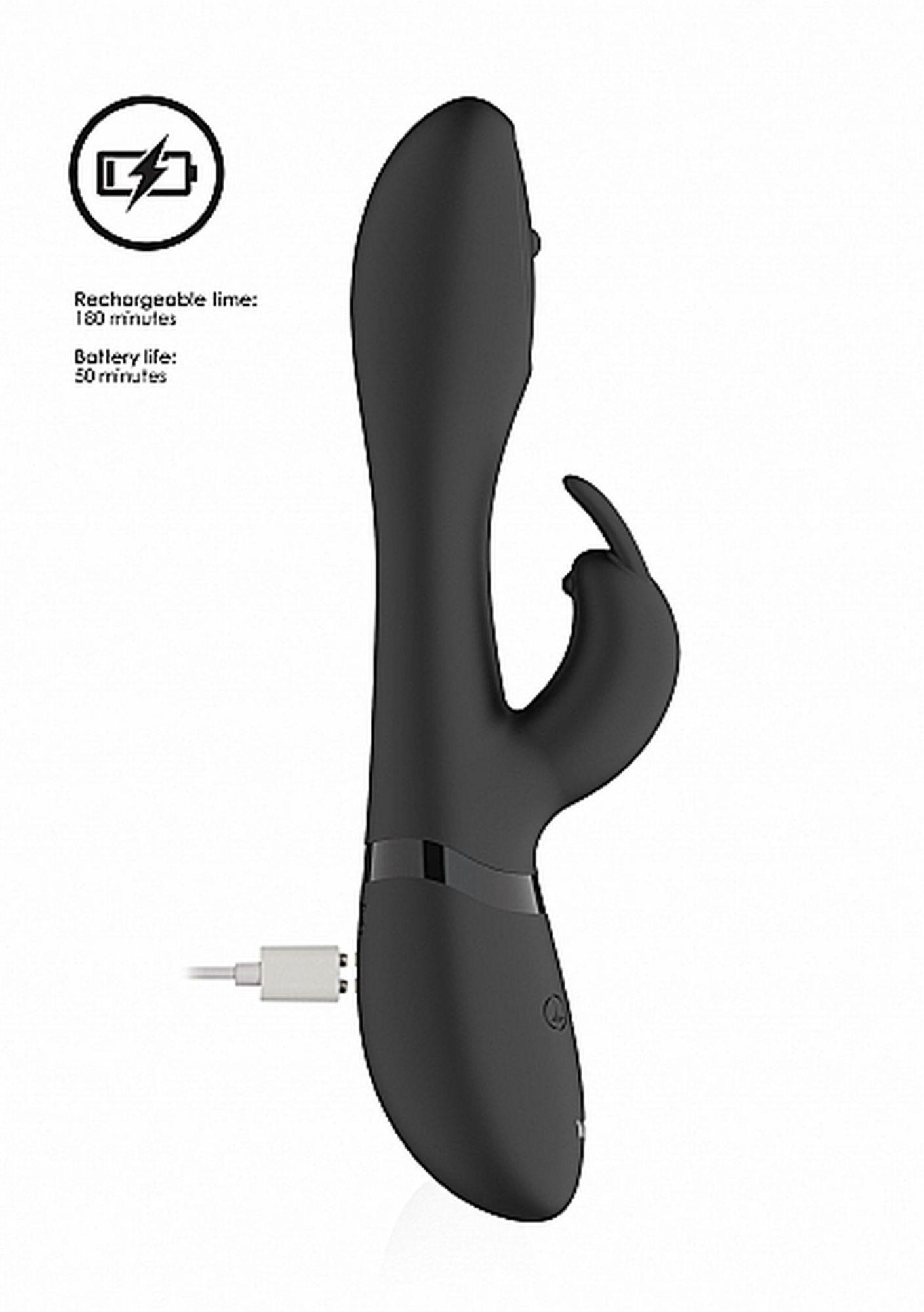Wibrator Mira - Spinning G-Spot Rabbit - Black