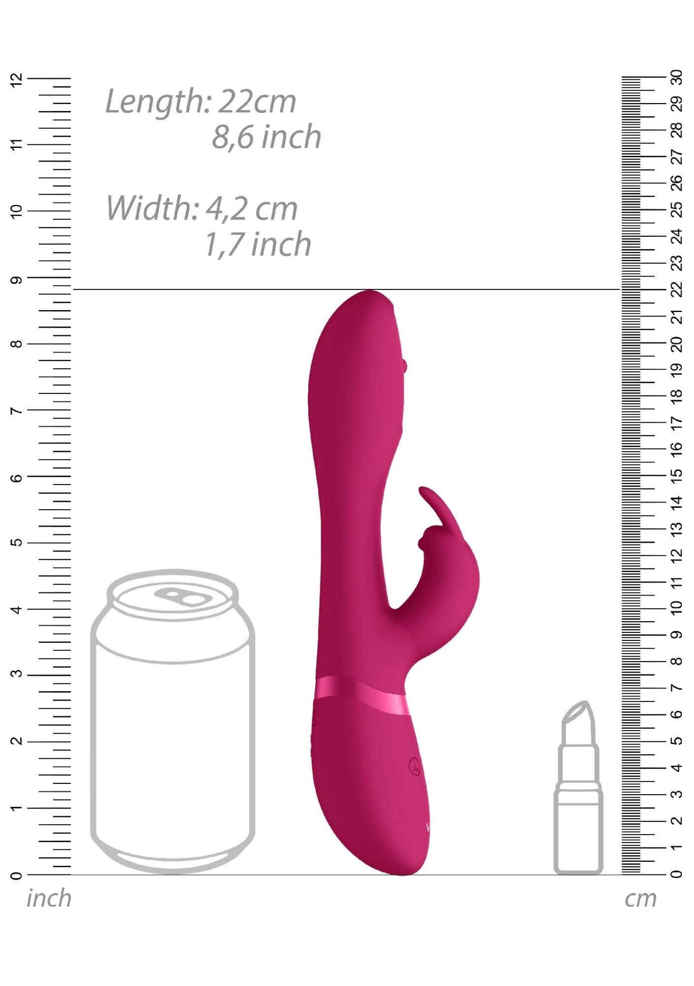 Mira - Spinning G-Spot Rabbit - Pink