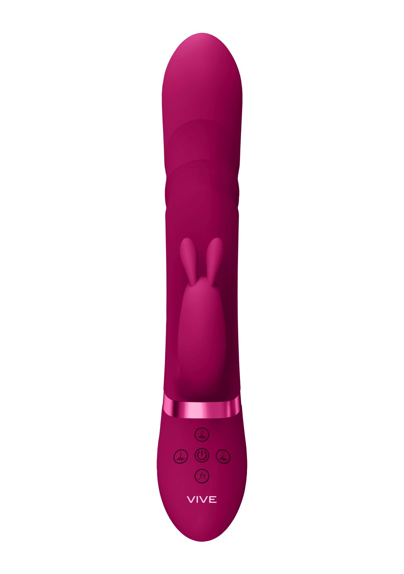 Nari - Vibrating And Rotating Beads, G-Spot Rabbit