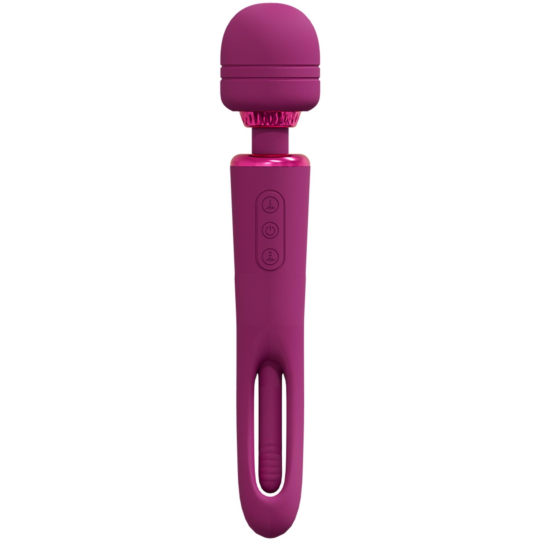 Vive - Kiku - Rechargeable Double Ended Wand With Innovative G-Spot