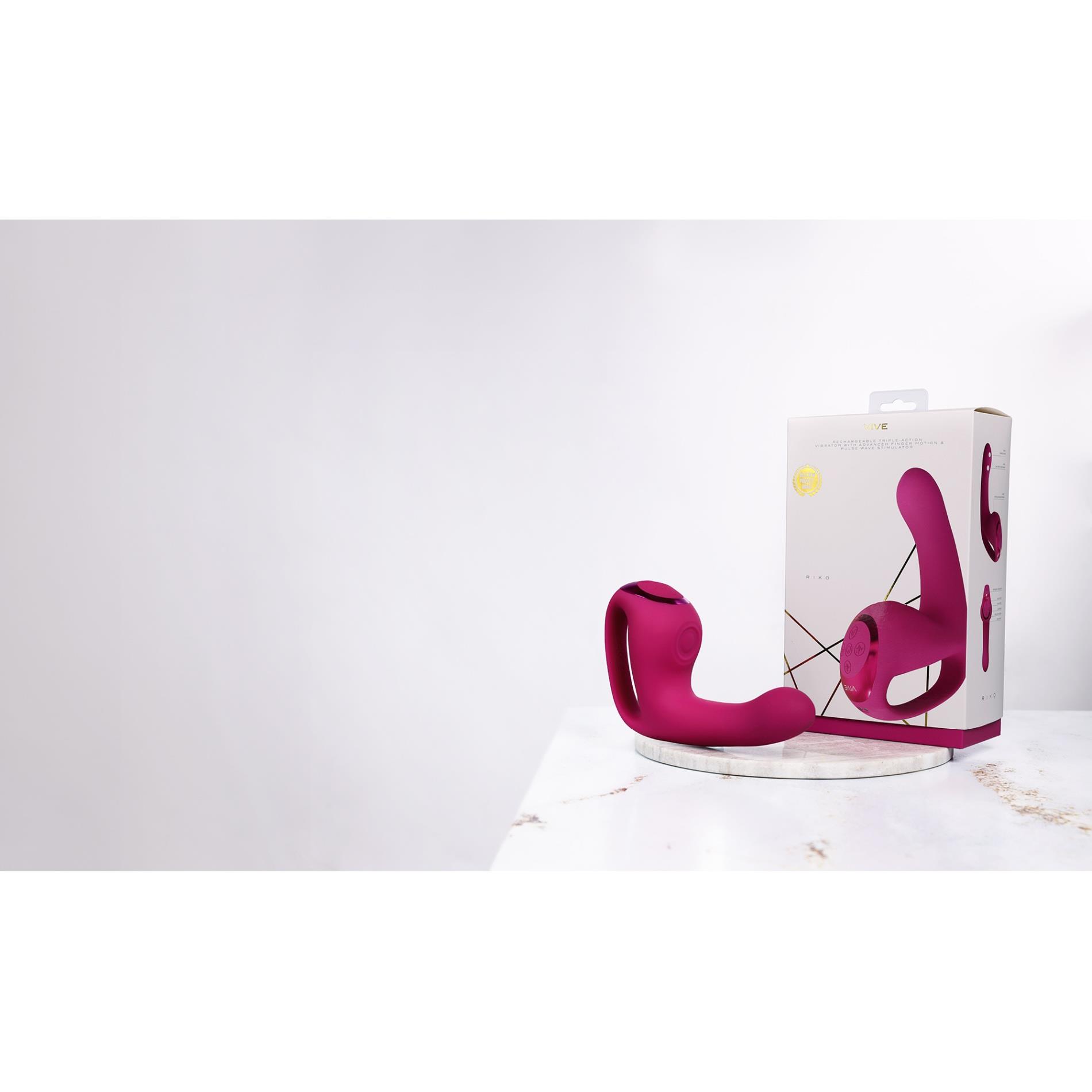 Riko - Rechargeable Triple Action Thumper With Advanced Finger Motion