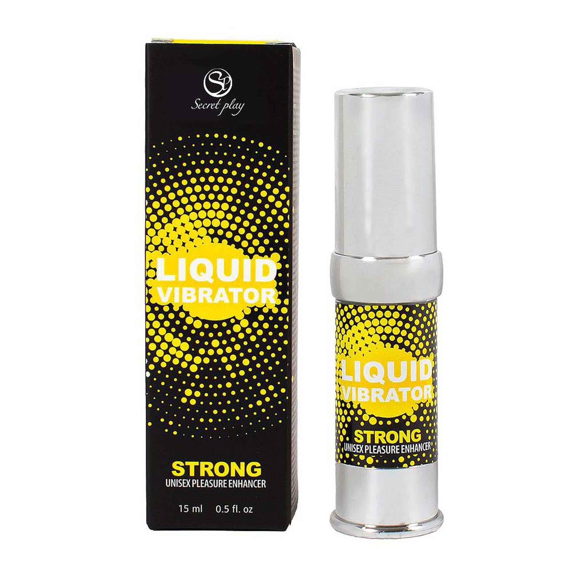 Żel wibrujący STRONG STIMULATOR LIQUID 15ML
