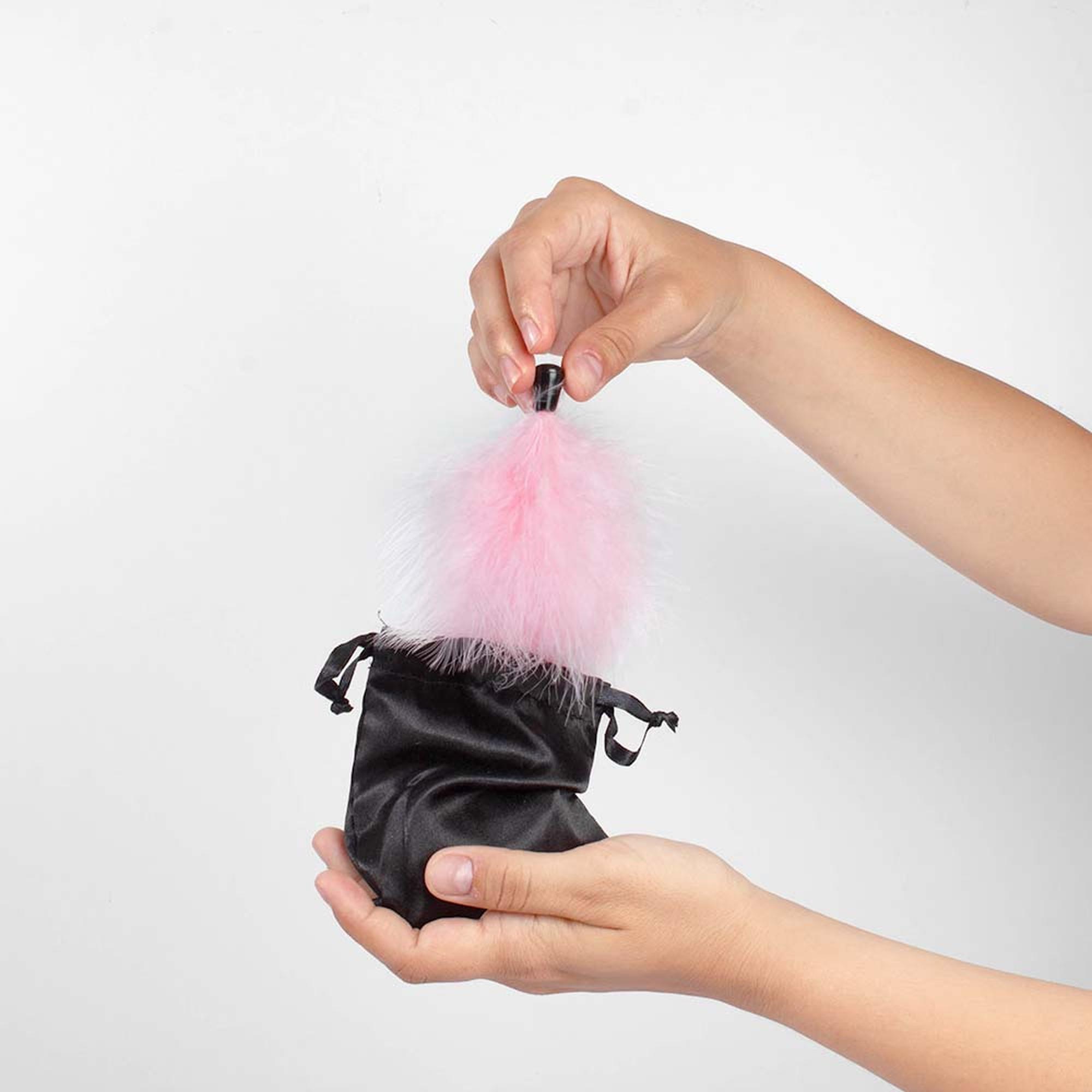 Sparkling Strawberry Edible Powder & Feather Tickler Kit Cod.