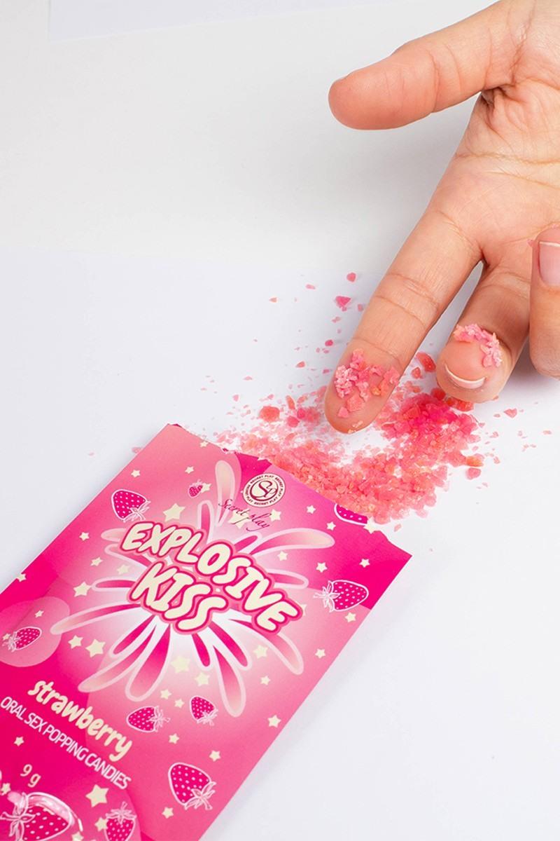 Strawberry Popping Candies