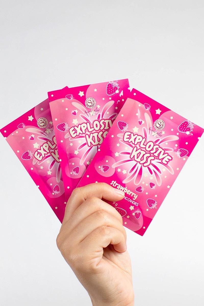 Strawberry Popping Candies