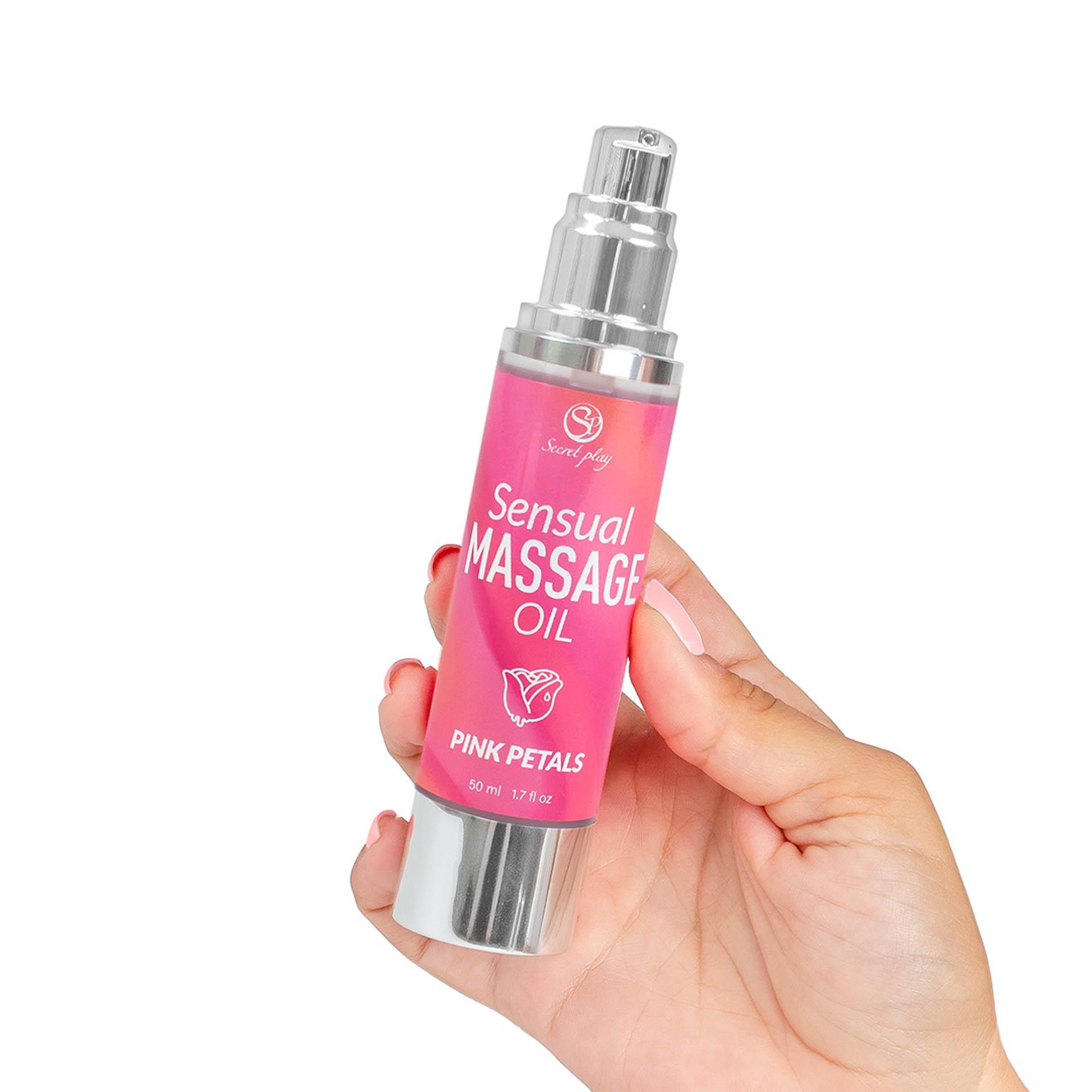 Pink Petals Massage Oil