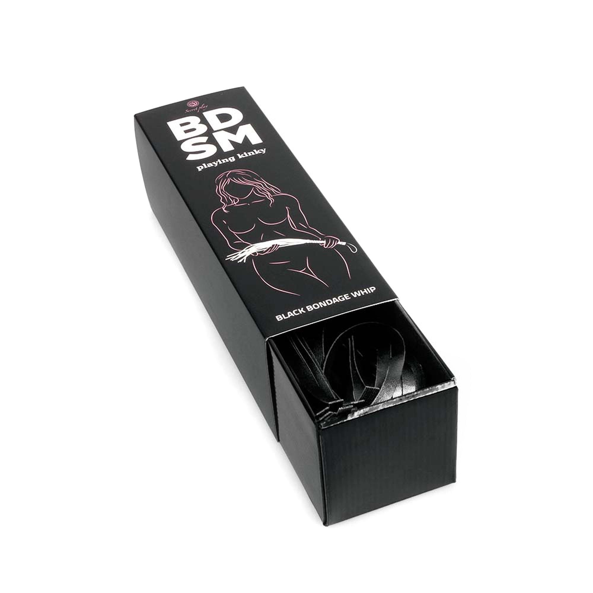 Pejcz-Black Bondage Whip Bdsm