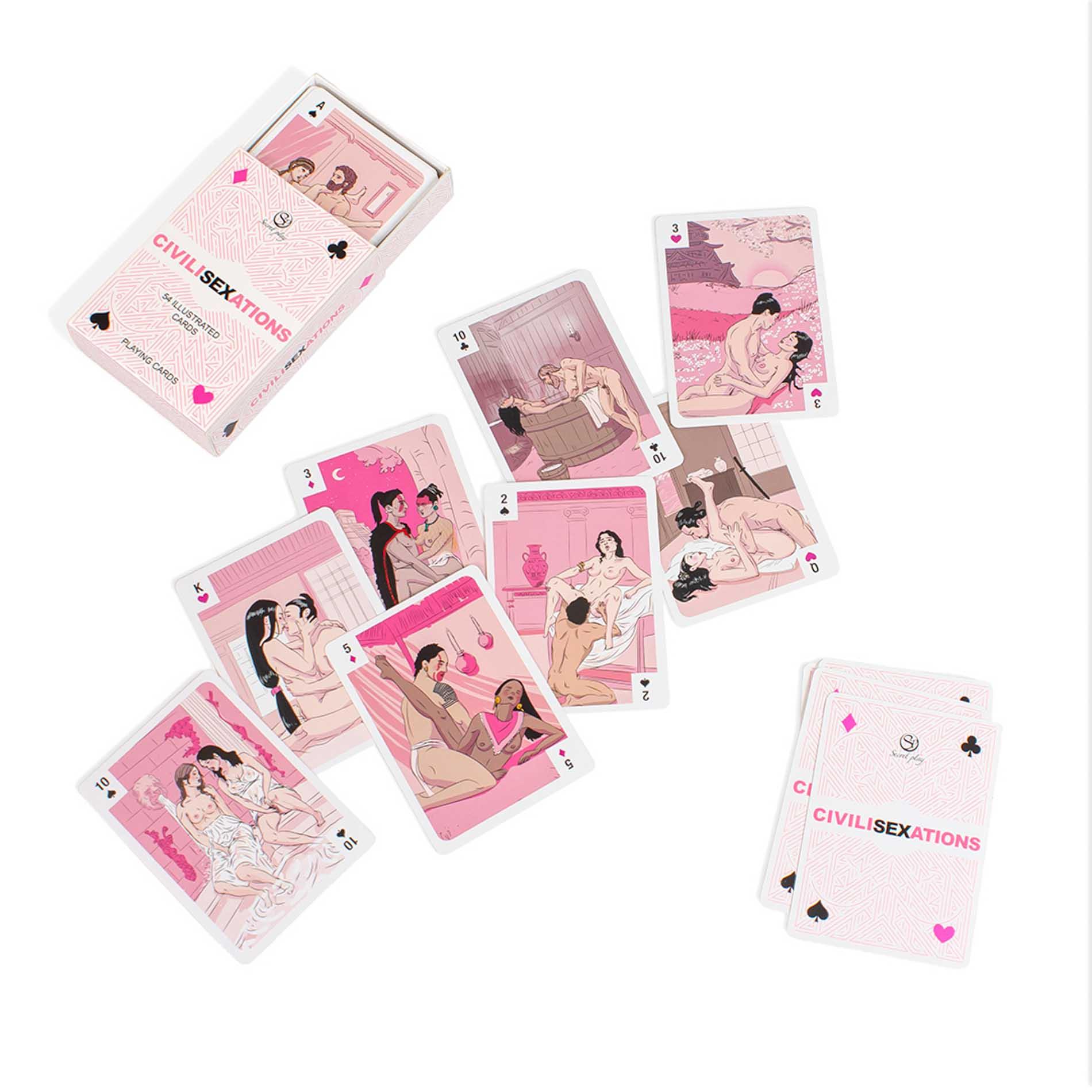 Civilisexations Illustrated Playing Cards