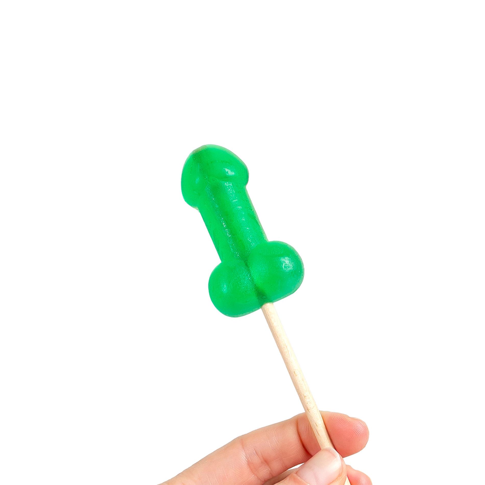 Mint Candy Penis Lollipop With Cooling Effect