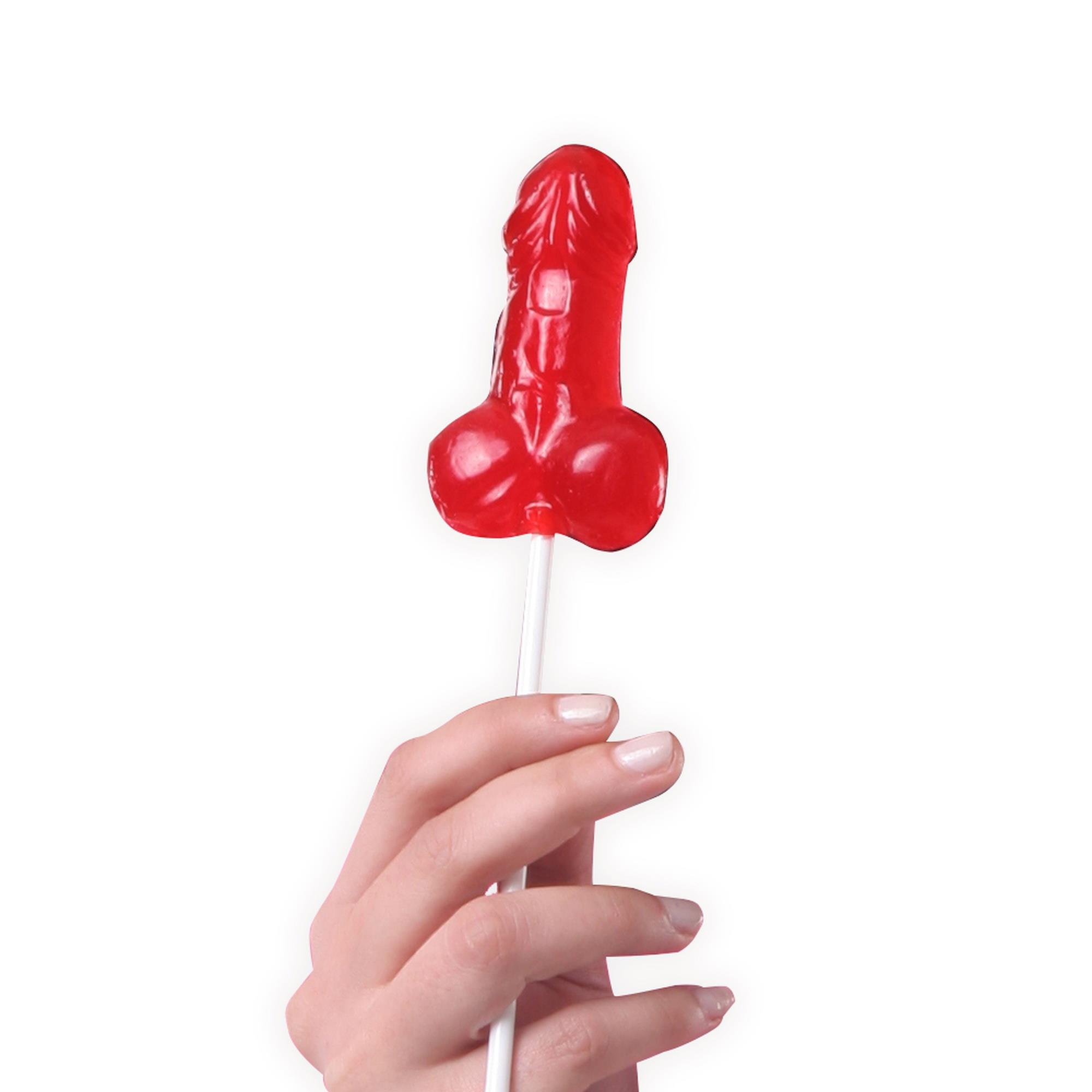 Truskawkowy lizak Penis Lollipop