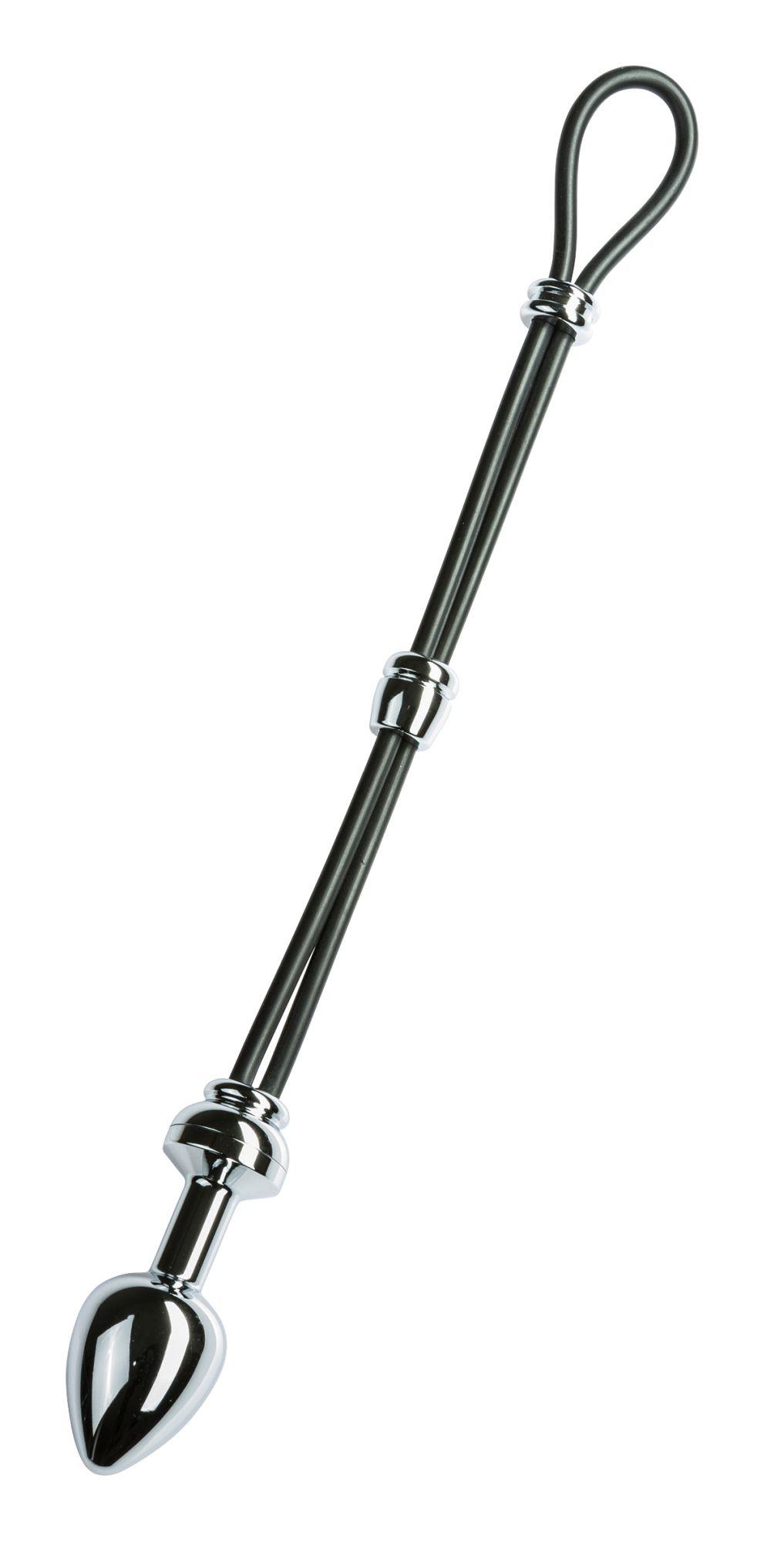 Malesation Cock-Grip With Alu-Plug Small, Chrome